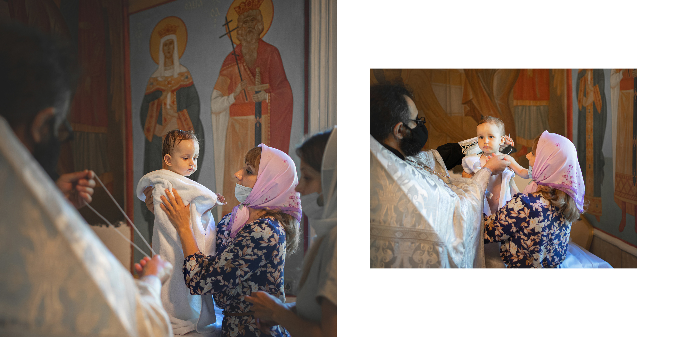 Крещение Дарьи. Детский и семейный фотограф в Москве Вера Орлова