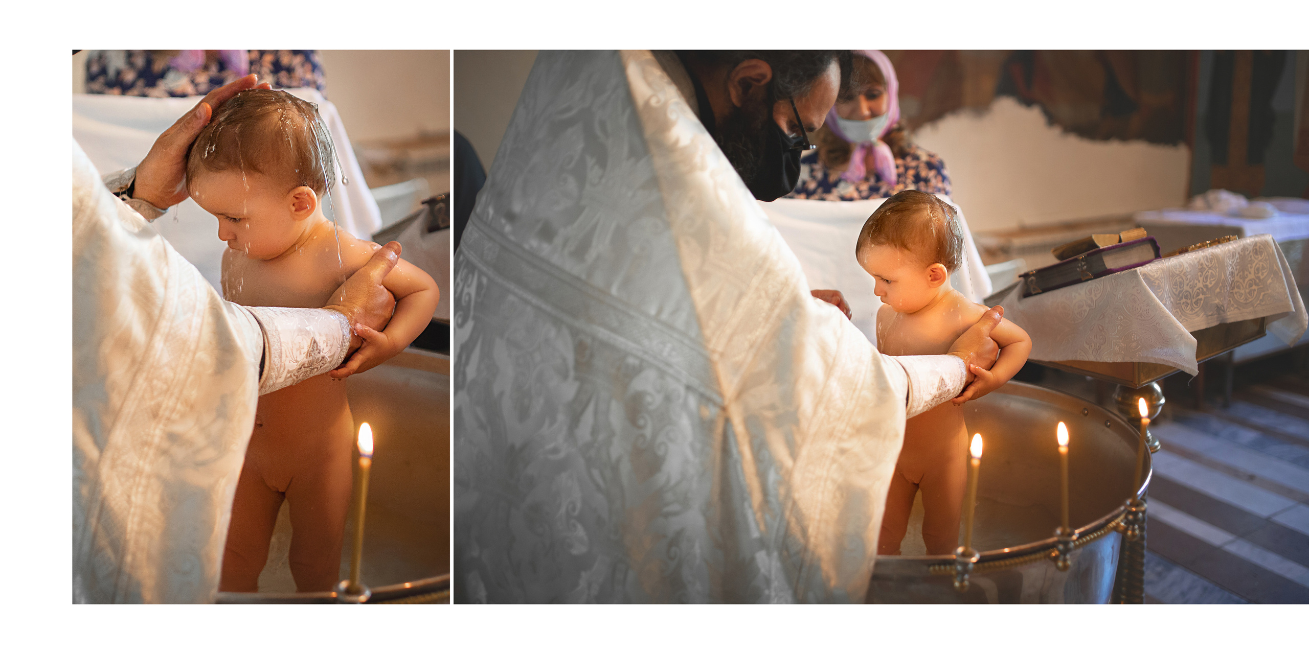 Крещение Дарьи. Детский и семейный фотограф в Москве Вера Орлова
