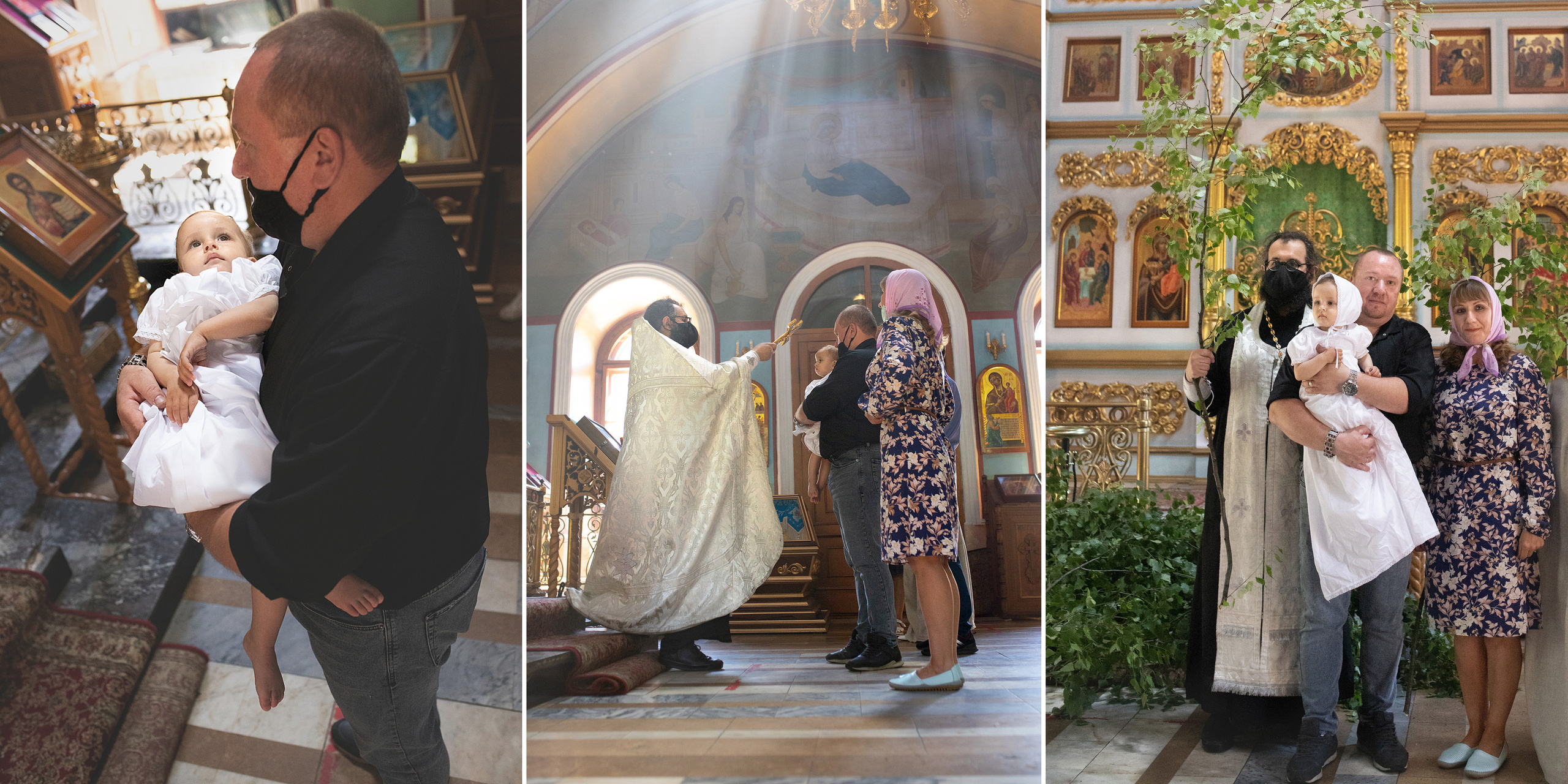 Крещение Дарьи. Детский и семейный фотограф в Москве Вера Орлова