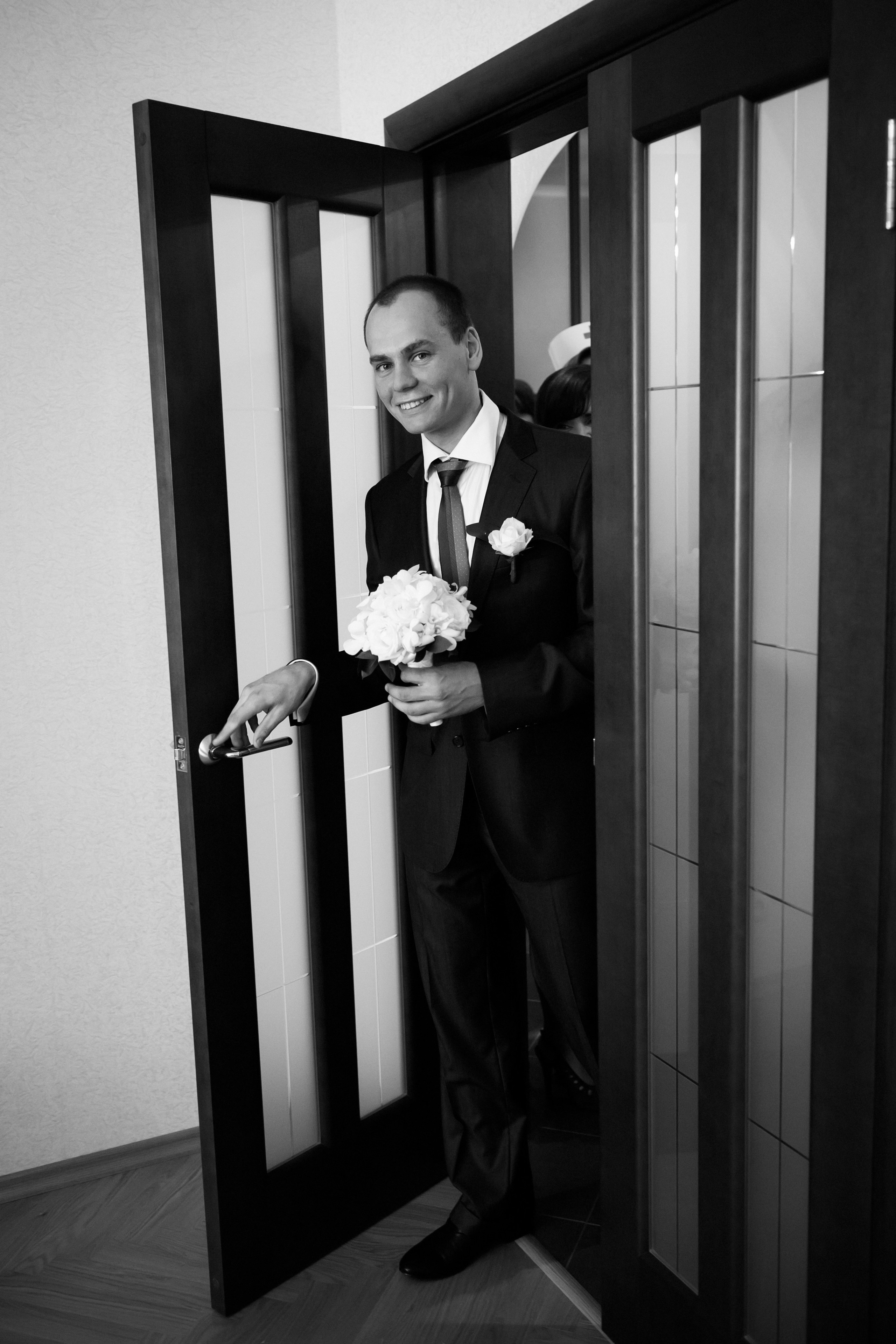 Свадебная съемка в тумане. Фотографы в Москве Светлана Устинова и Сергей Грачев