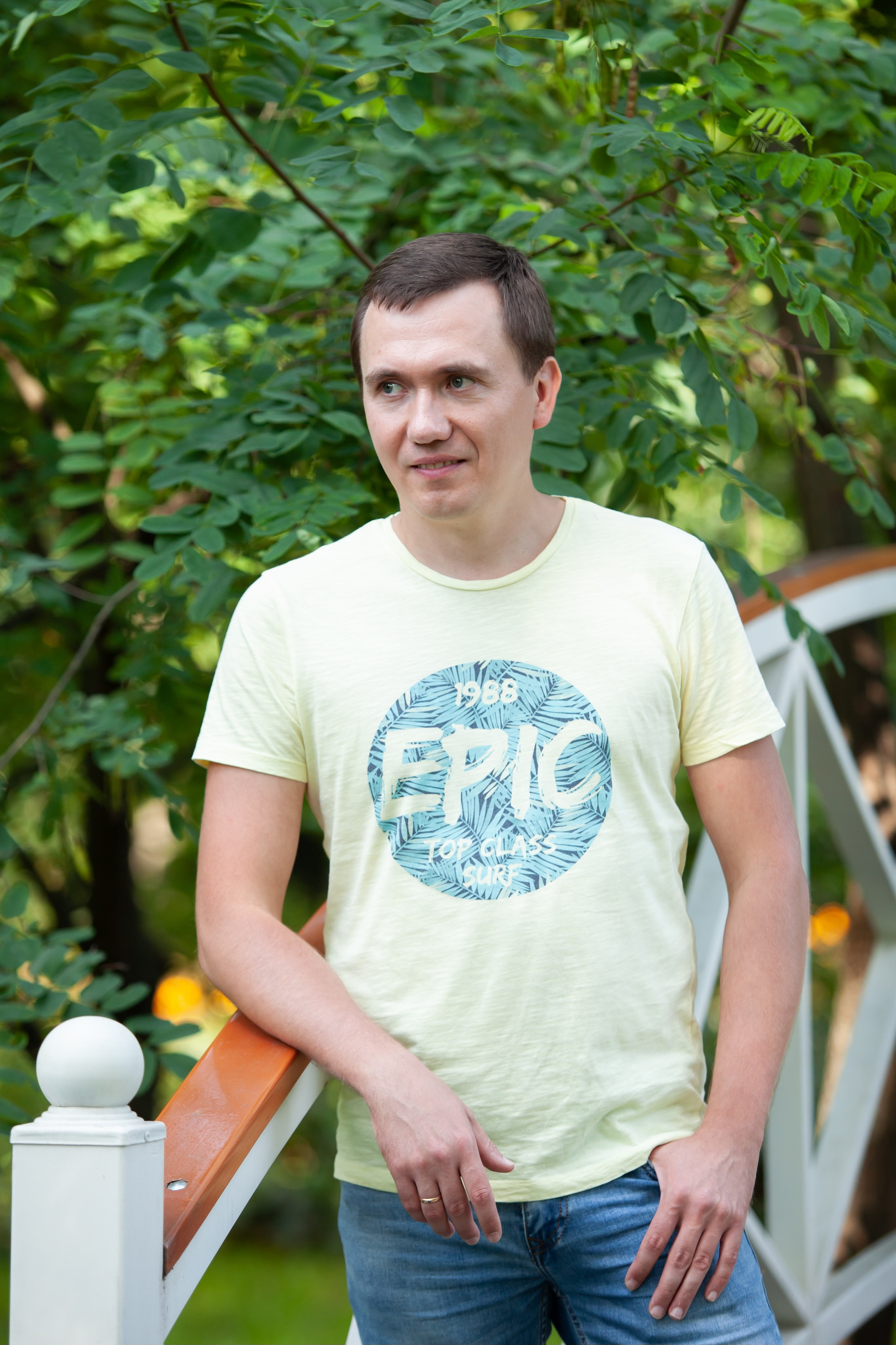 Семейная фотосессия в парке. Фотографы в Москве Светлана Устинова и Сергей Грачев