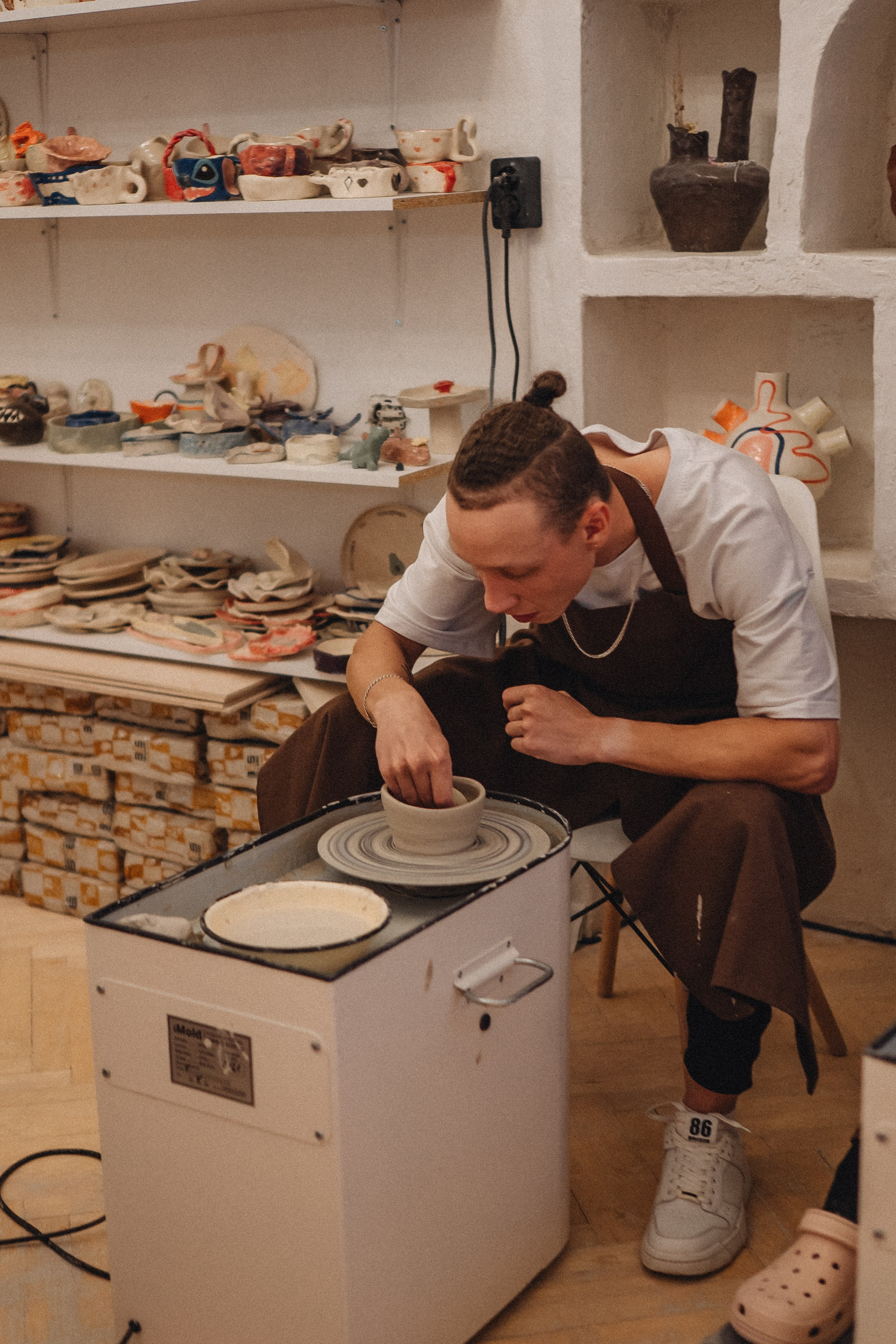 СВИДАНИЕ В ГОНЧАРНОЙ МАСТЕРСКОЙ. Профессиональный фотограф, Санкт-Петербург — Виктория Богомолова