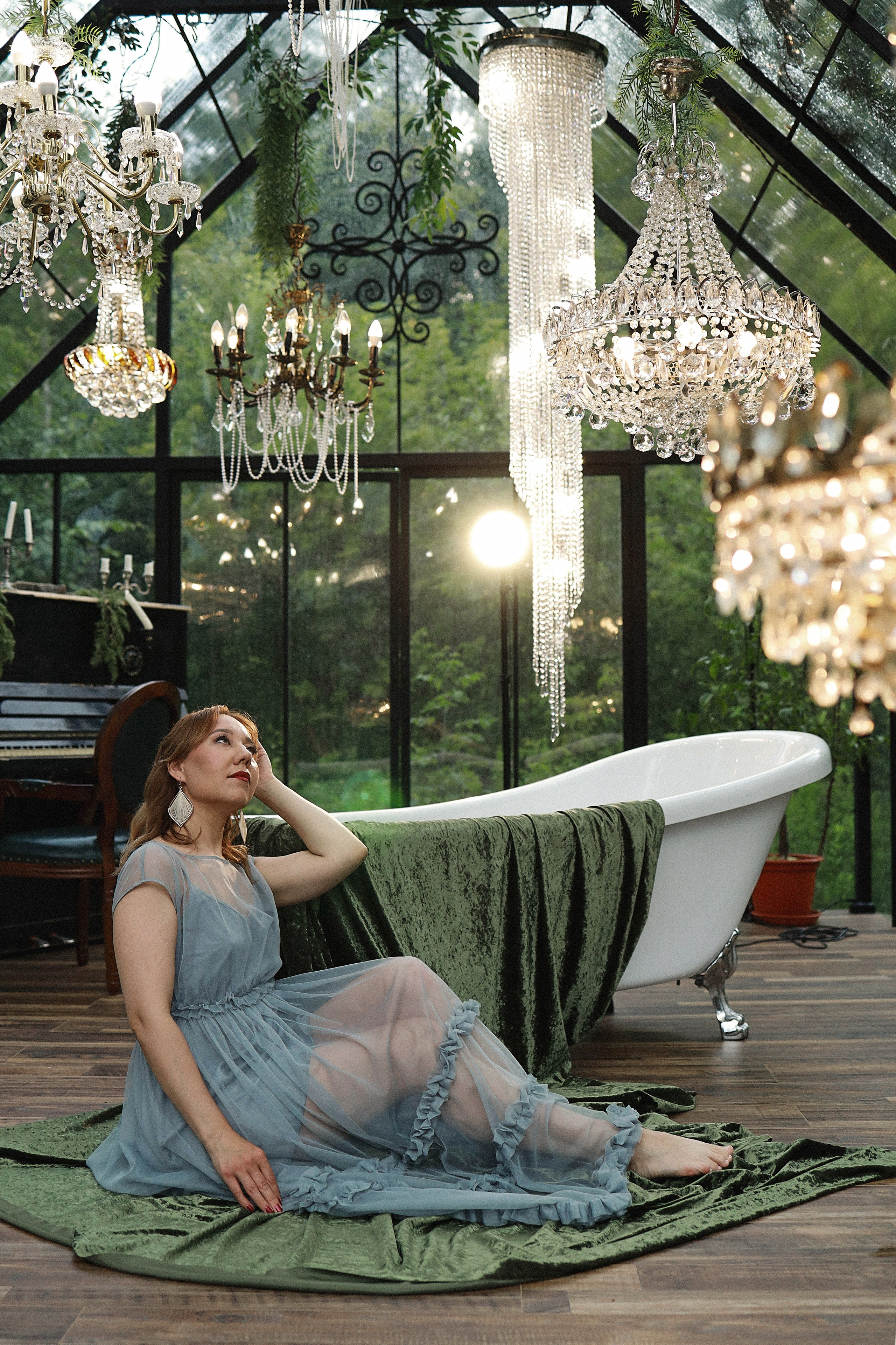 Фотосессия на веранде с большими люстрами!. Иванова Ирина Свадебный и семейный фотограф г. Уфа