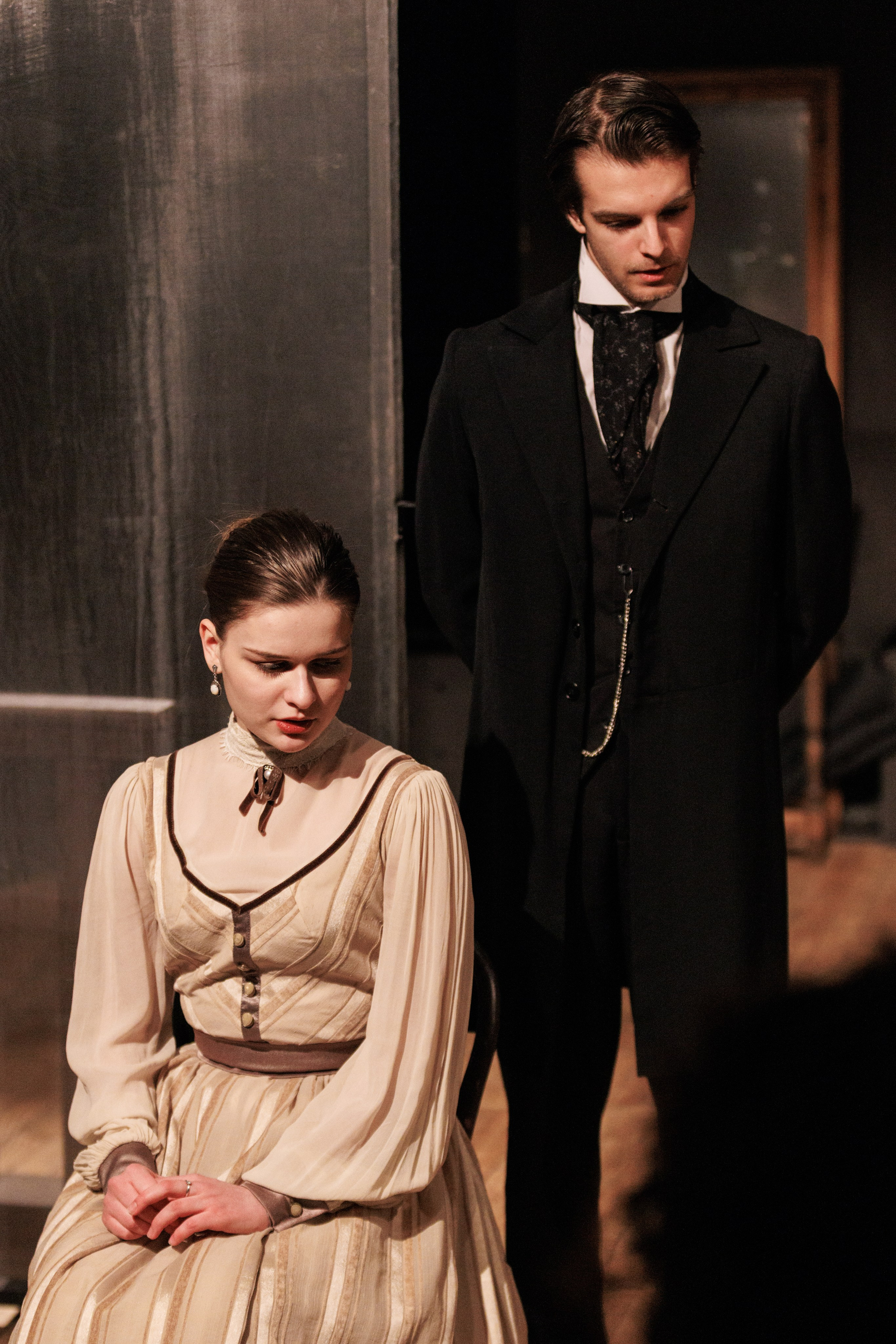 "Бесы. Репетиция". Спектакль студентов Щепкинского училища. Спортивный фотограф Алексей Соломин