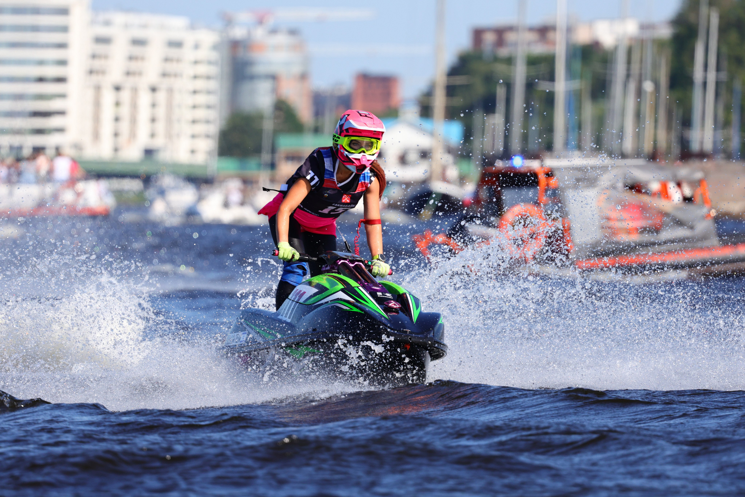 Чемпионат России по водно-моторному спорту Аквабайк 2025. Спортивный фотограф в Санкт-Петербурге Илья Vacool