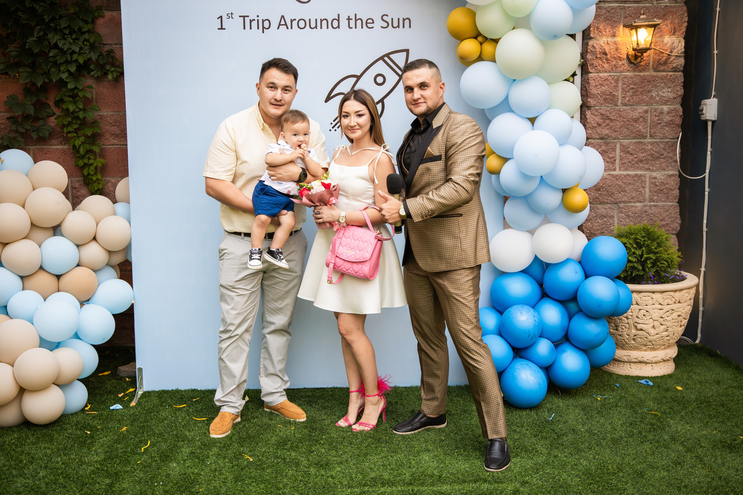 Rinat's 1st Trip Around the Sun. Свадебный и студийный фотограф в Алматы Ильяс Кырбаев