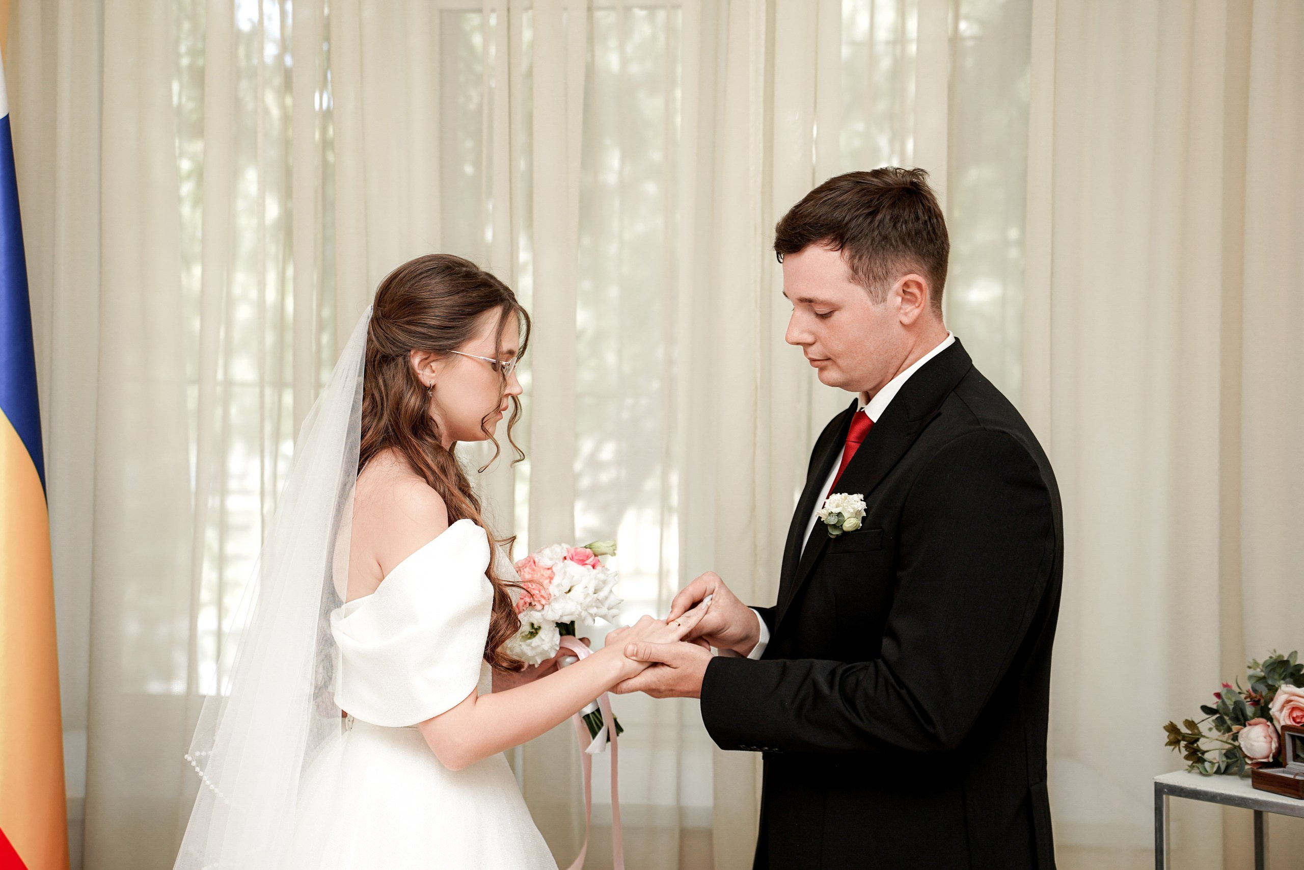 Свадьба «Полный день. Premium». Даниил и Алёна. Фотосессия в Ростове-на-Дону. Свадебный фотограф в Ростове-на-Дону. Таинство Крещения и Венчания, семейные фотосессии. Алёна Чёботова