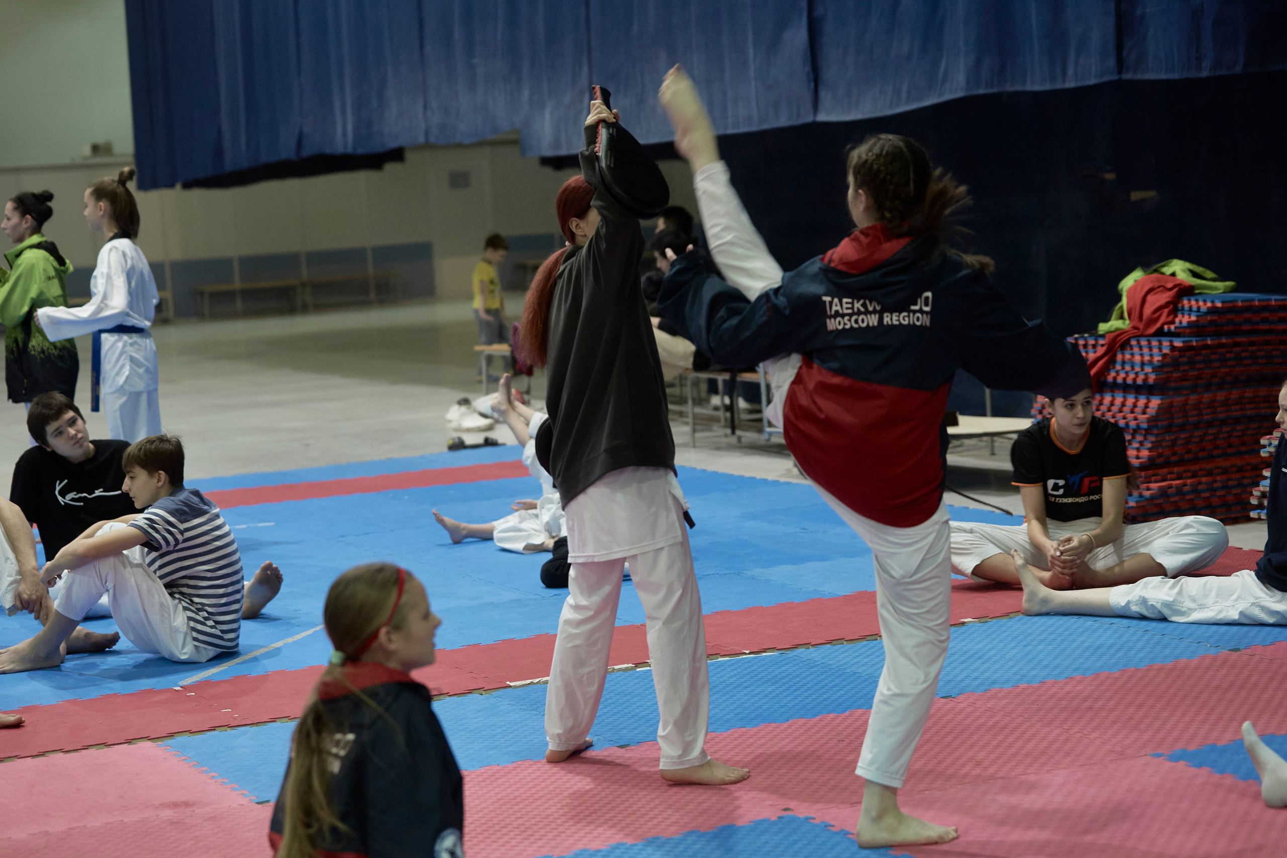 Taekwondo kids. Фотограф Наталья Леонова