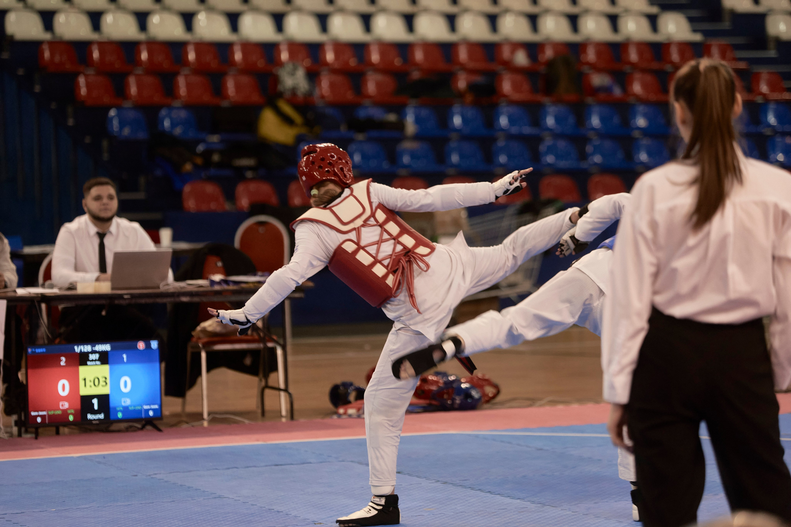 Taekwondo kids. Фотограф Наталья Леонова