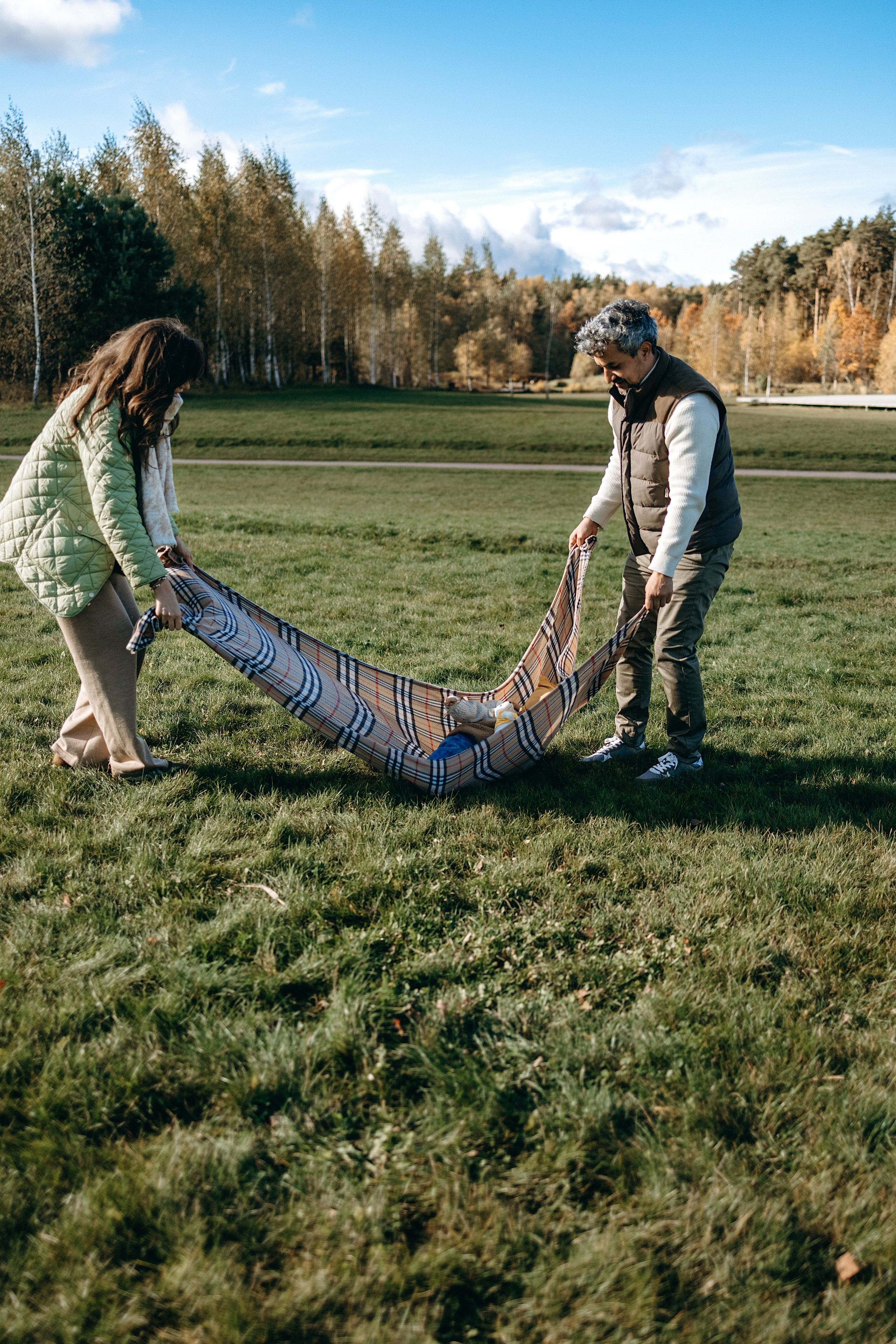Осенняя семейная съемка. Фотограф Анималист в Москве Анастасия Жучкова