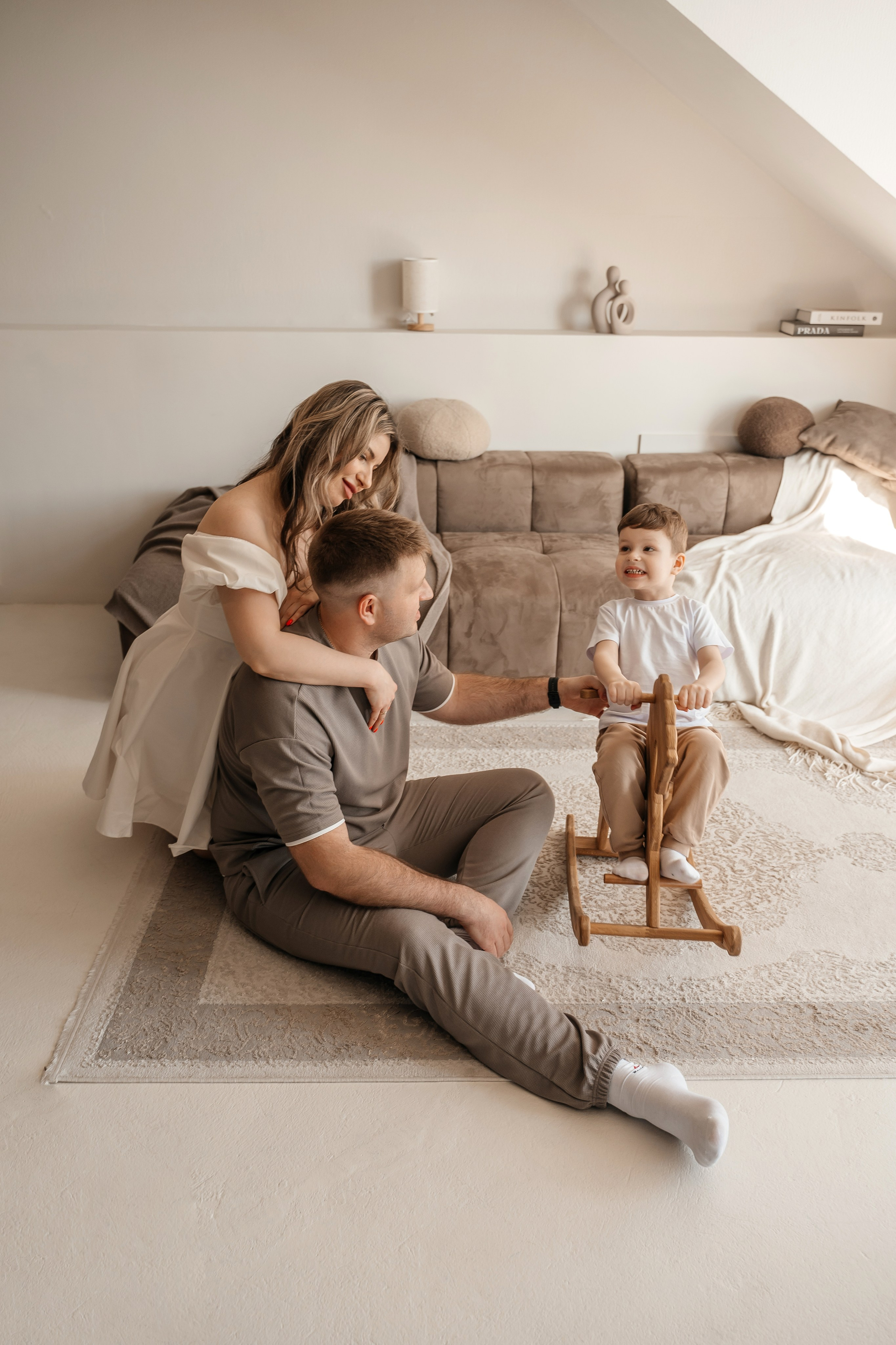 Семейная съемка в домашнем стиле. Свадебный фотограф Елена Рякина