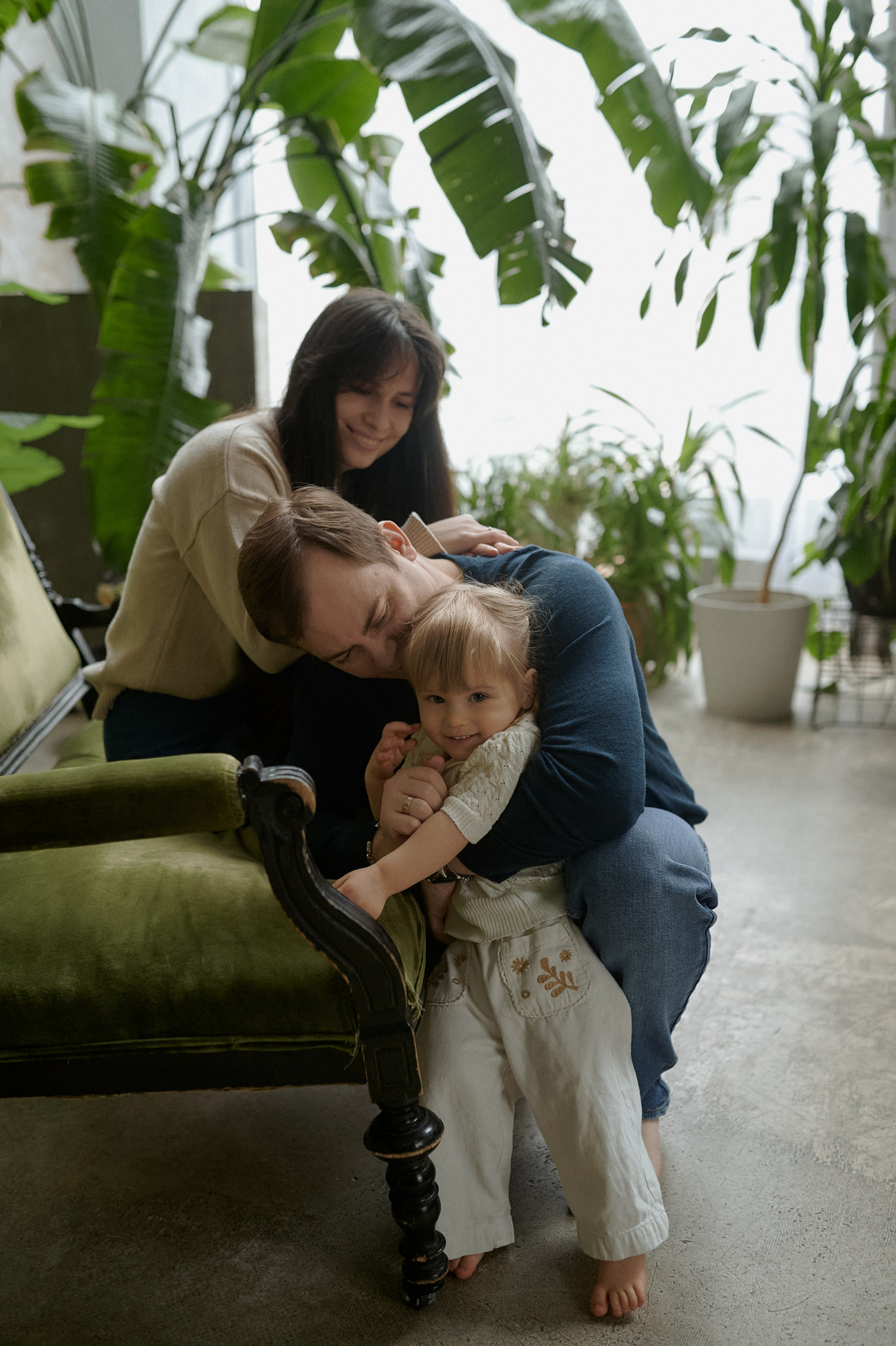 Илья, Ирина и Ева. Семейный и свадебный lifestyle-фотограф в Москве Мария Петрова