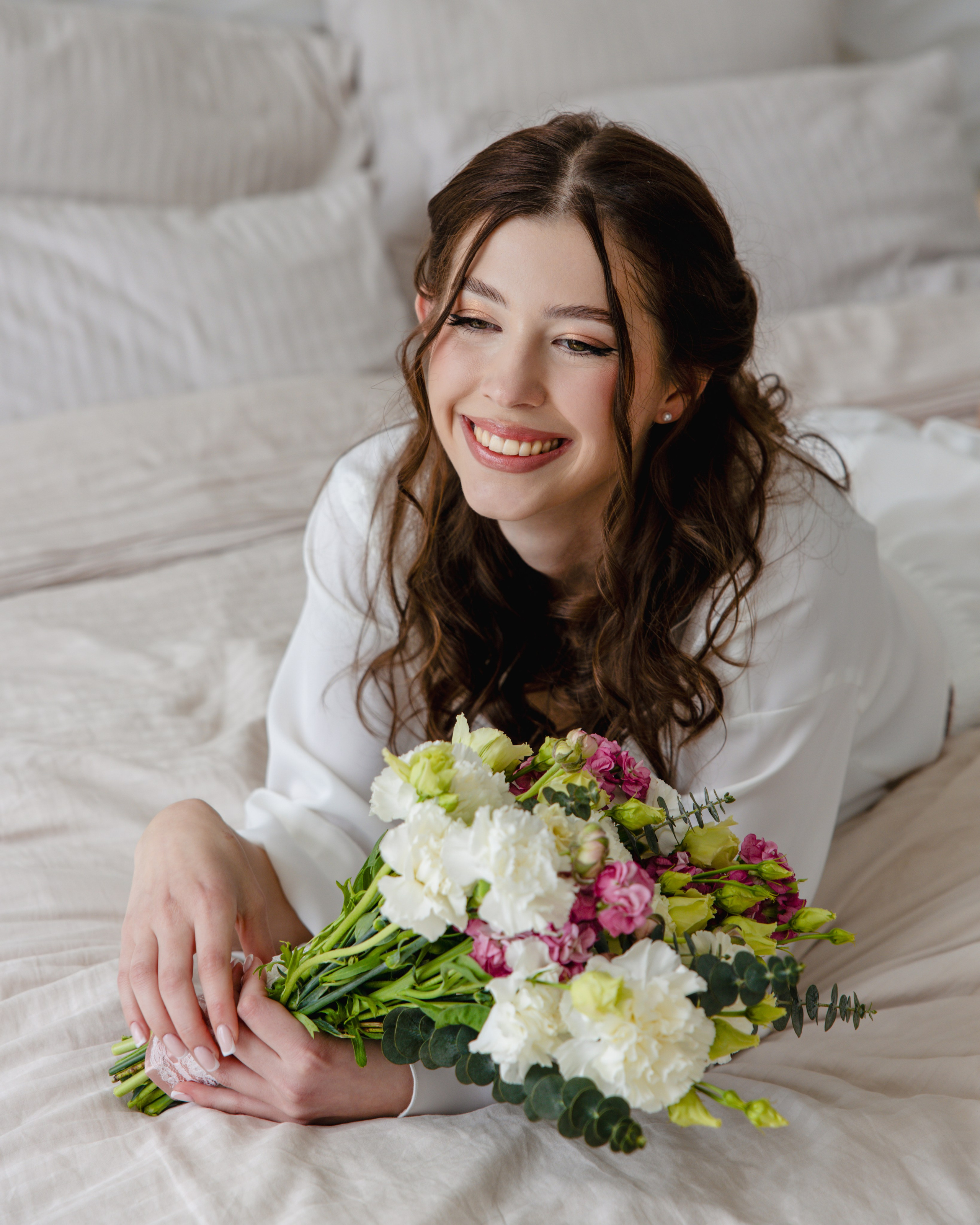 Свадебное утро в отеле. Фотограф в Санкт-Петербурге Вагнер Юлия