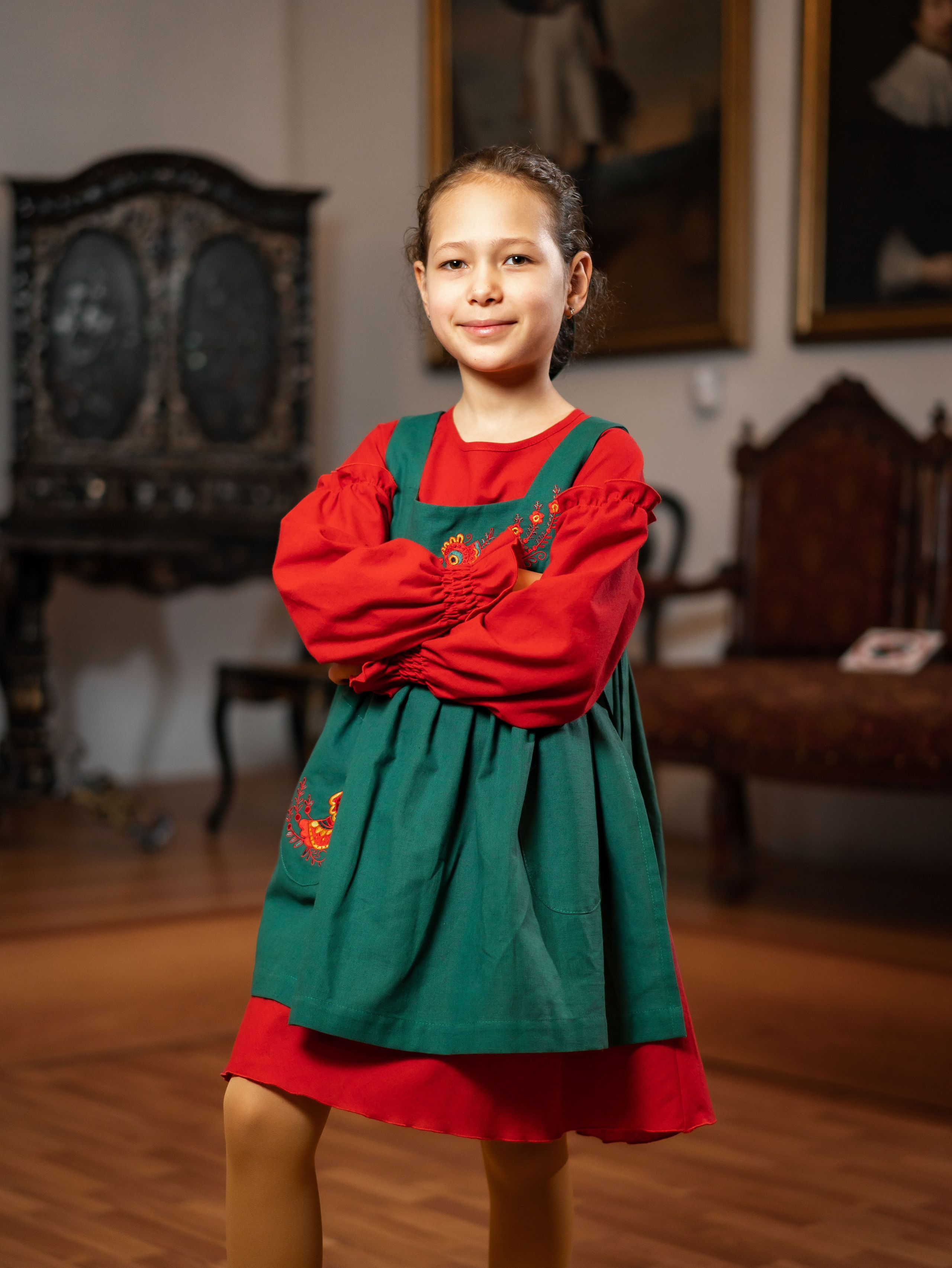 Показ одежды в рамках выставки «105. Лучшее». Фотограф Москва