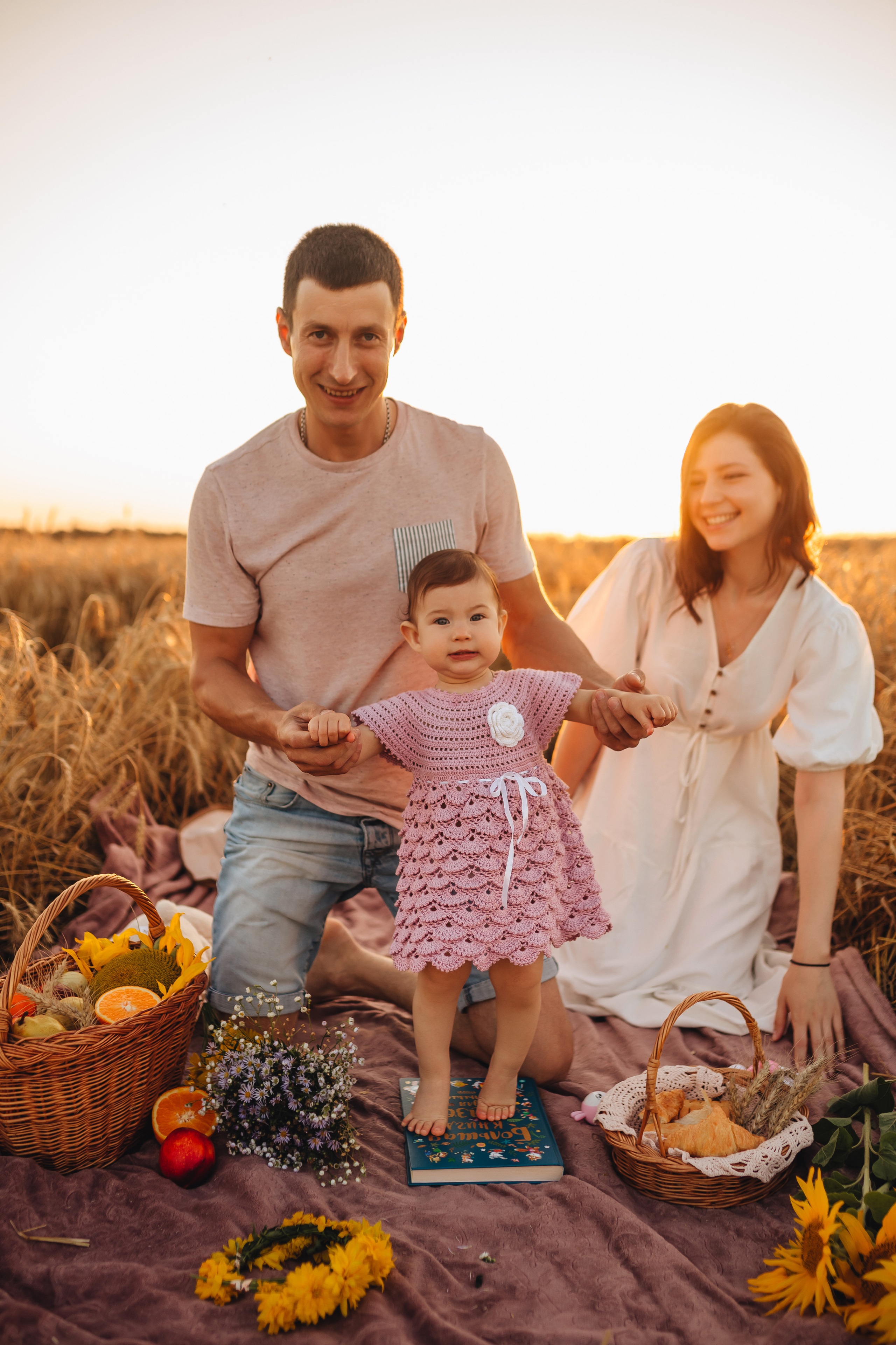 Апельсинчики в поле. Свадебный и семейный фотограф в Туле и области Маша Костина