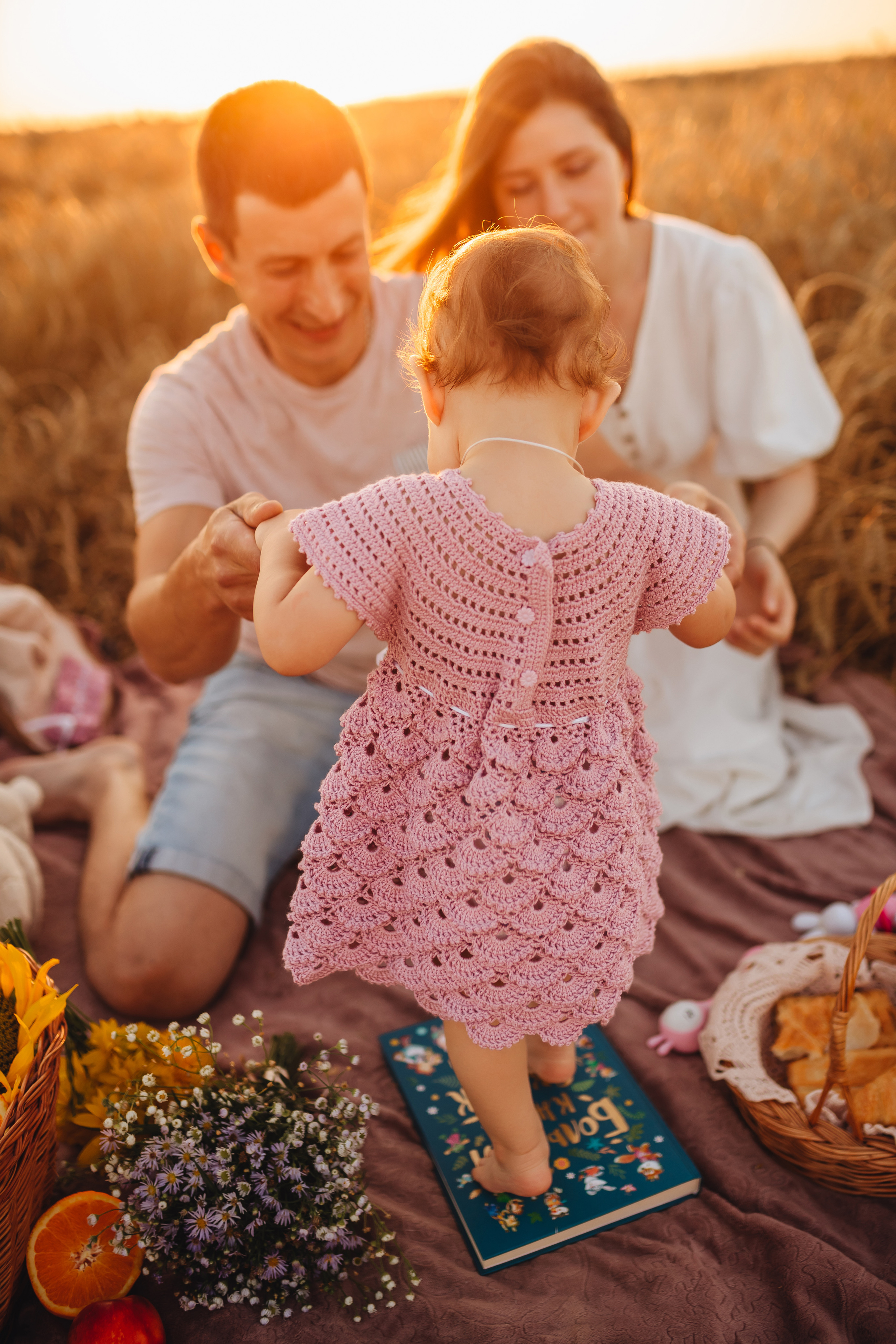 Апельсинчики в поле. Свадебный и семейный фотограф в Туле и области Маша Костина