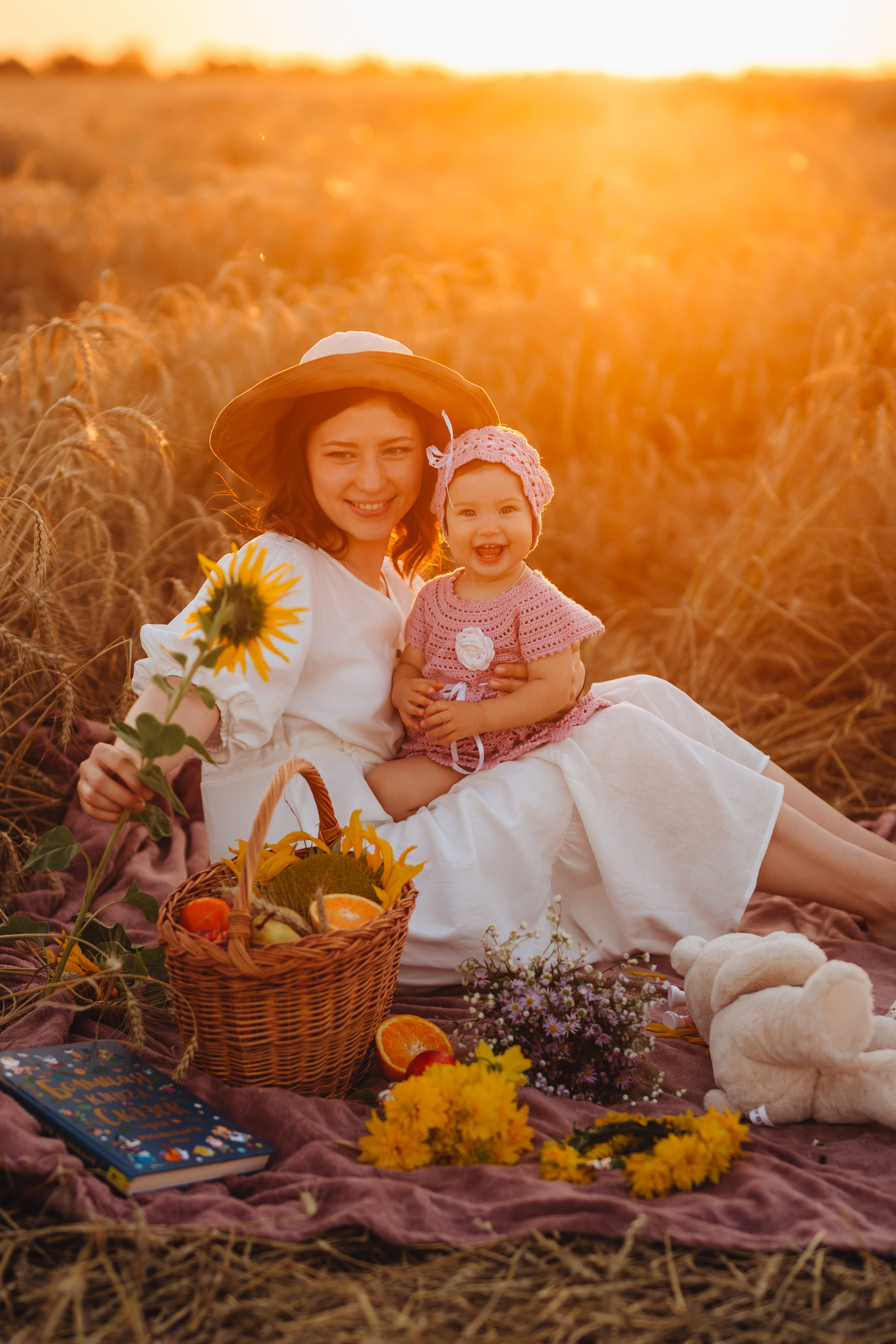 Апельсинчики в поле. Свадебный и семейный фотограф в Туле и области Маша Костина