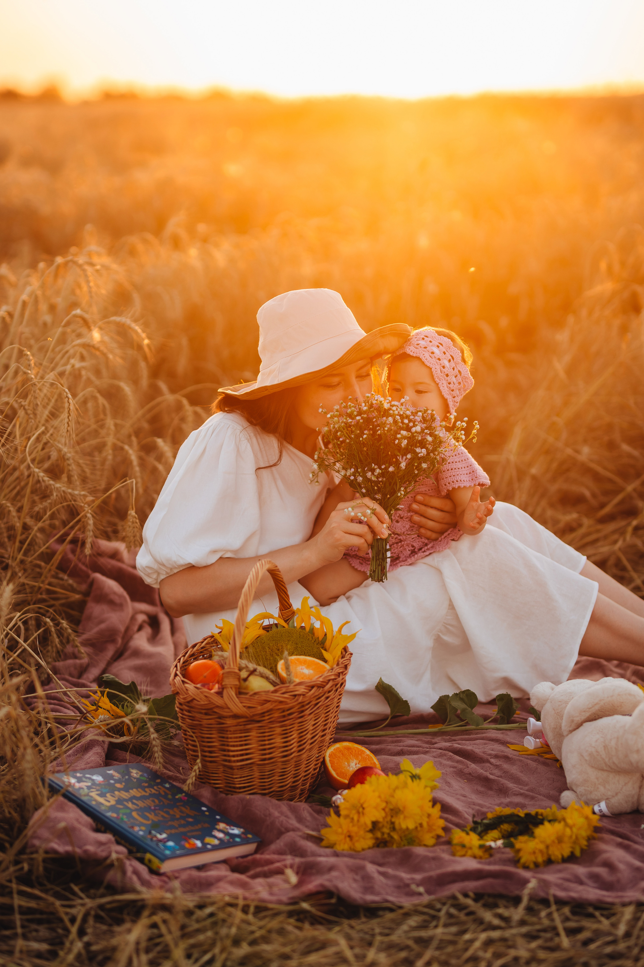 Апельсинчики в поле. Свадебный и семейный фотограф в Туле и области Маша Костина
