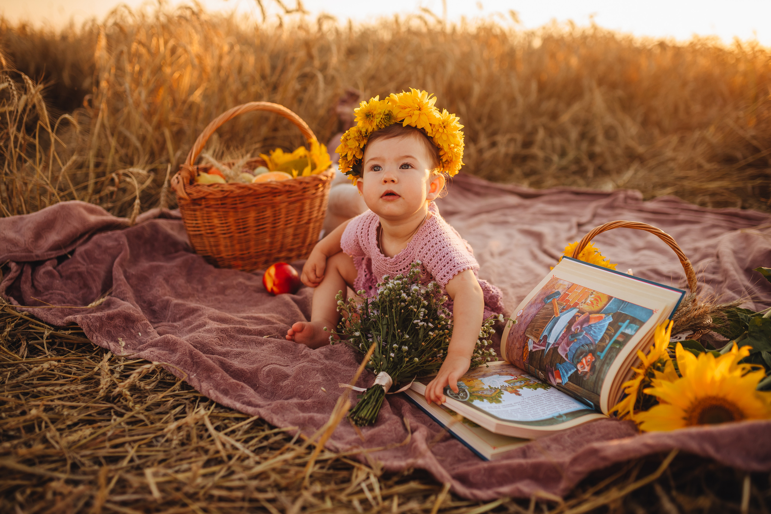 Апельсинчики в поле. Свадебный и семейный фотограф в Туле и области Маша Костина
