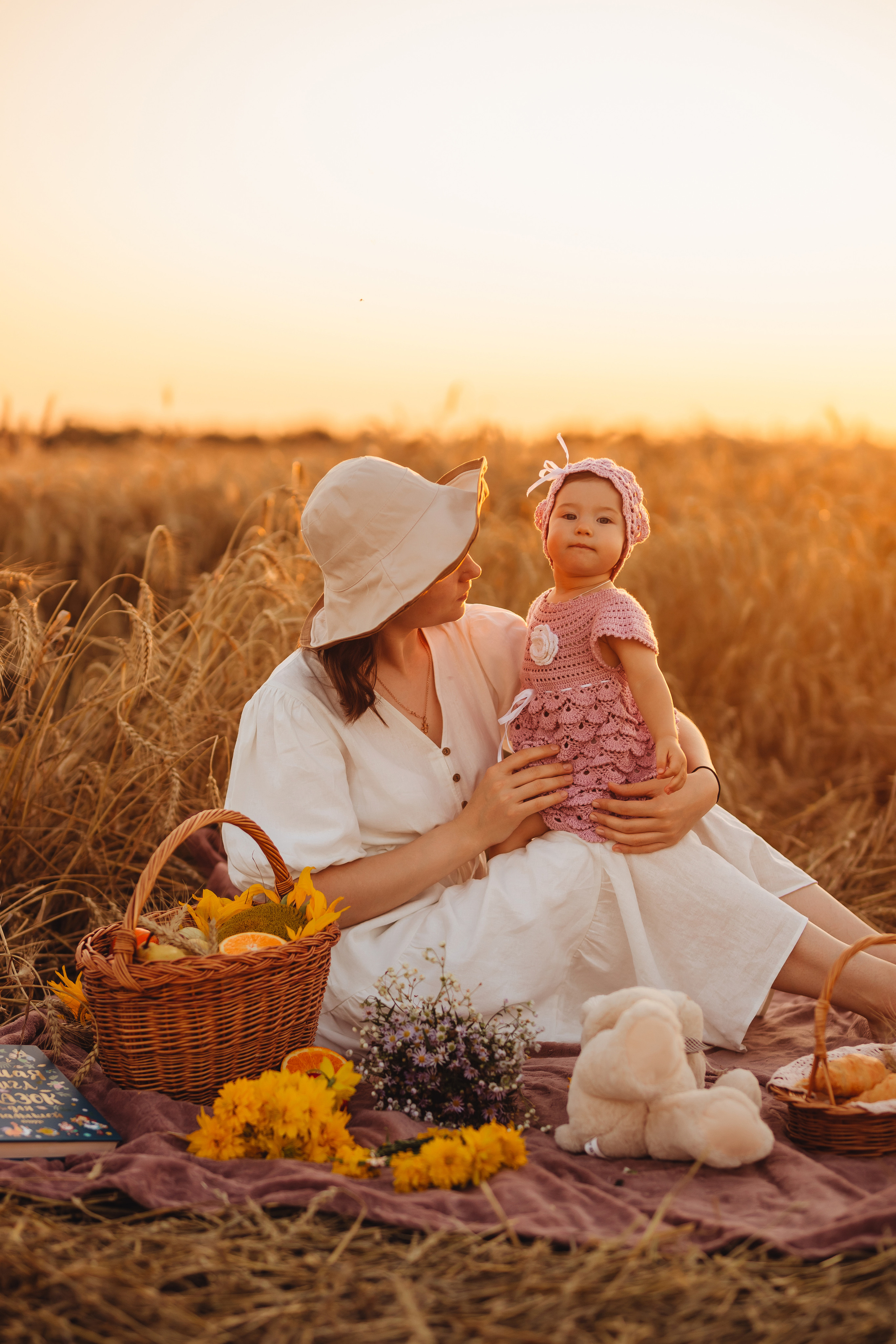 Апельсинчики в поле. Свадебный и семейный фотограф в Туле и области Маша Костина