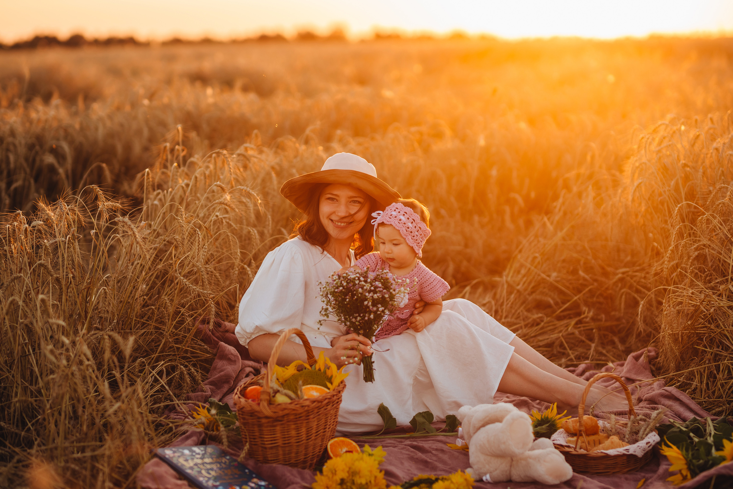 Апельсинчики в поле. Свадебный и семейный фотограф в Туле и области Маша Костина
