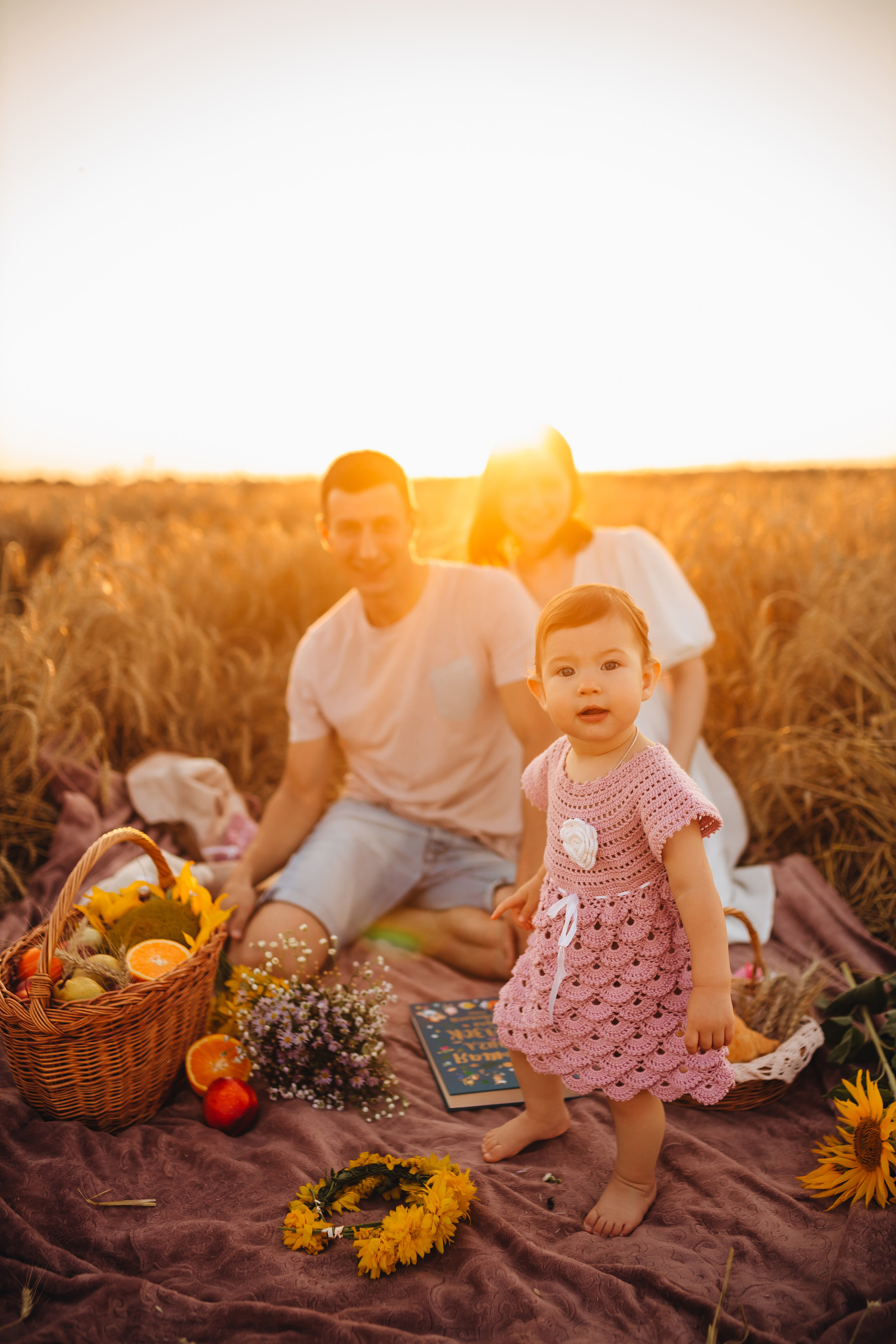 Апельсинчики в поле. Свадебный и семейный фотограф в Туле и области Маша Костина