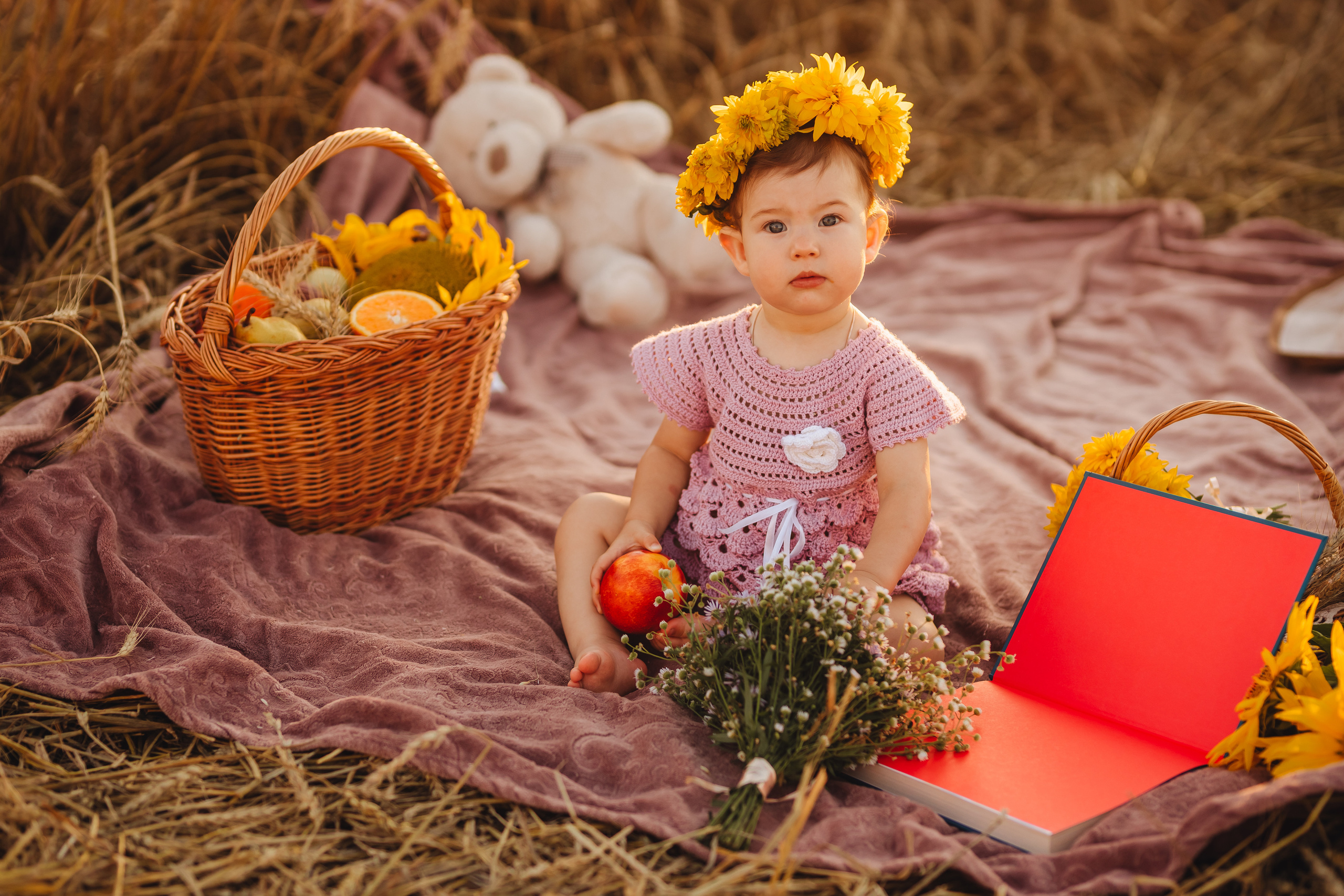 Апельсинчики в поле. Свадебный и семейный фотограф в Туле и области Маша Костина