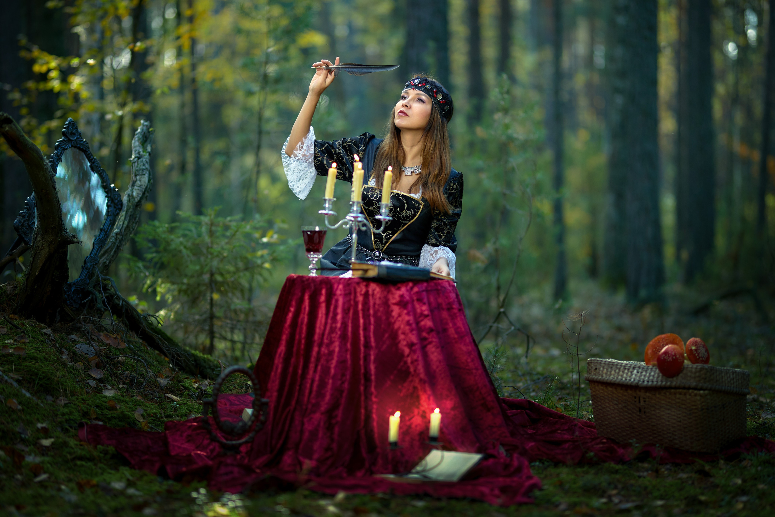 Ведьмовские или колдовские фотосессии. Владимир Суздалов (ProMaXe) — Портретный фотограф, тематические фотосессии в Чебоксарах