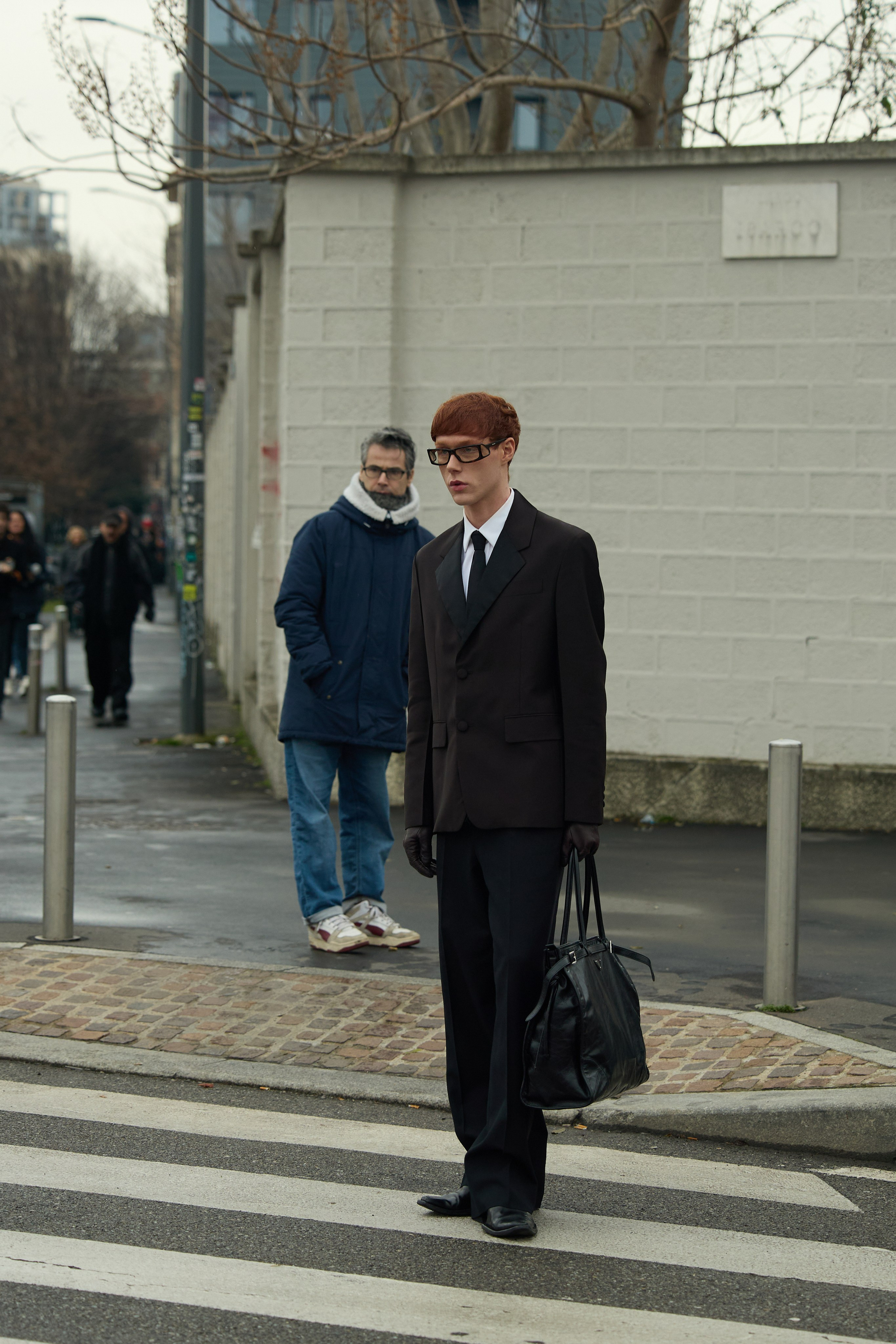 Milan Fashion WeekMens Fall/Winter 25/26 Prada. Photographer in Milan Ivan Goncharov