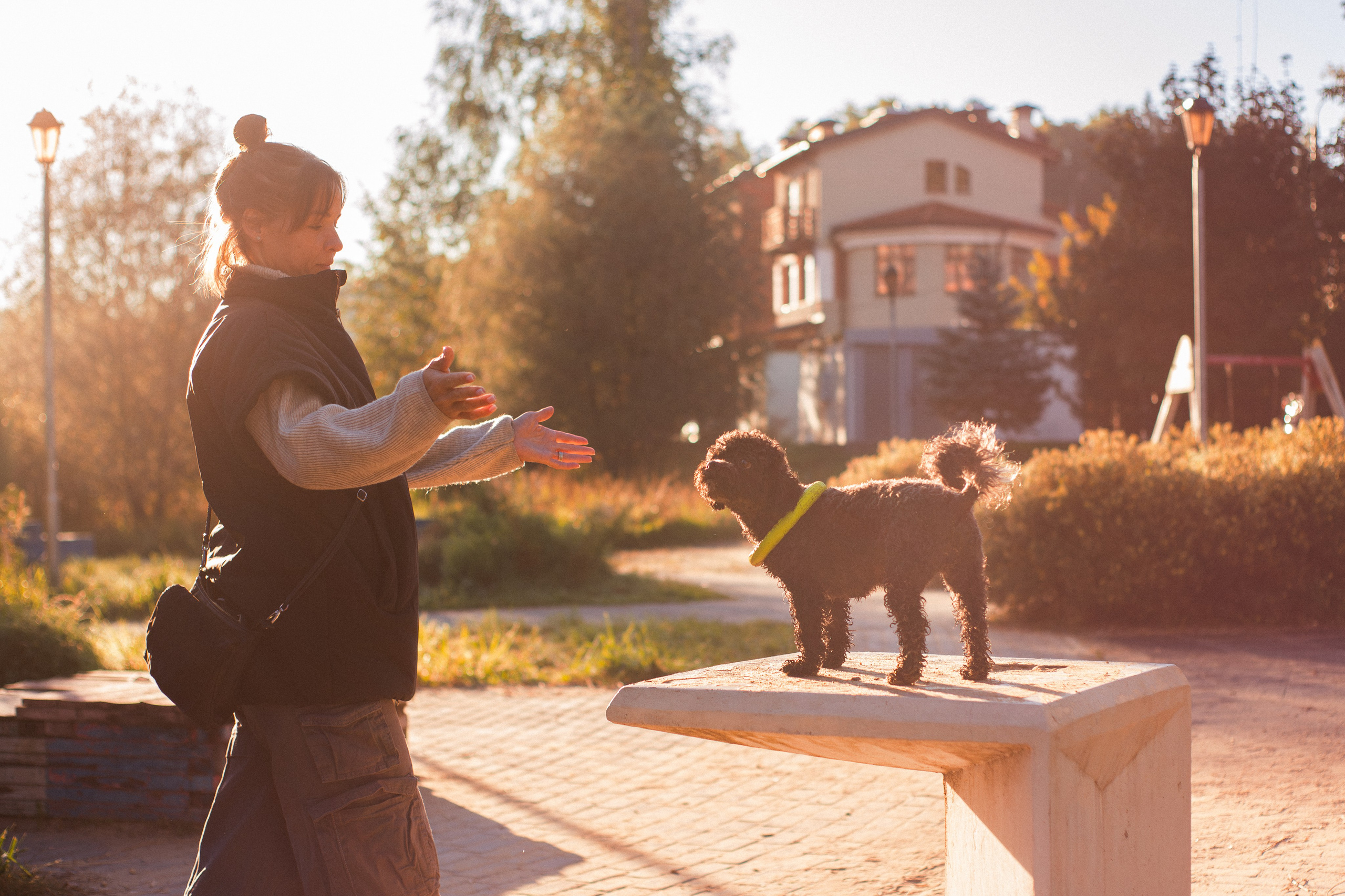 Анна и Бруно. Фотограф-анималист Мария Баркевич | Москва