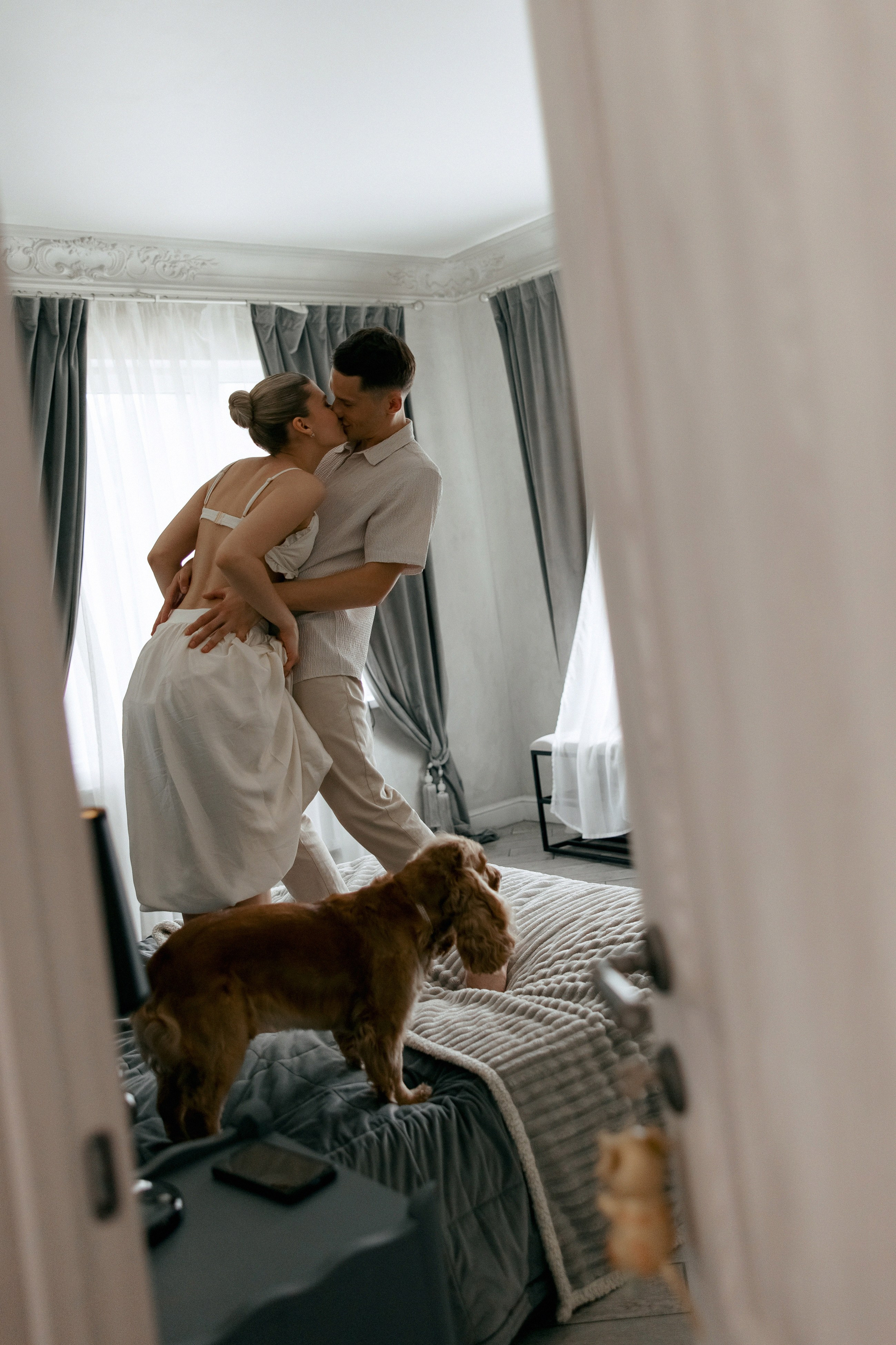 Свадебная фотосессия Настя, Макс и Карюша. Свадебный фотограф Москва