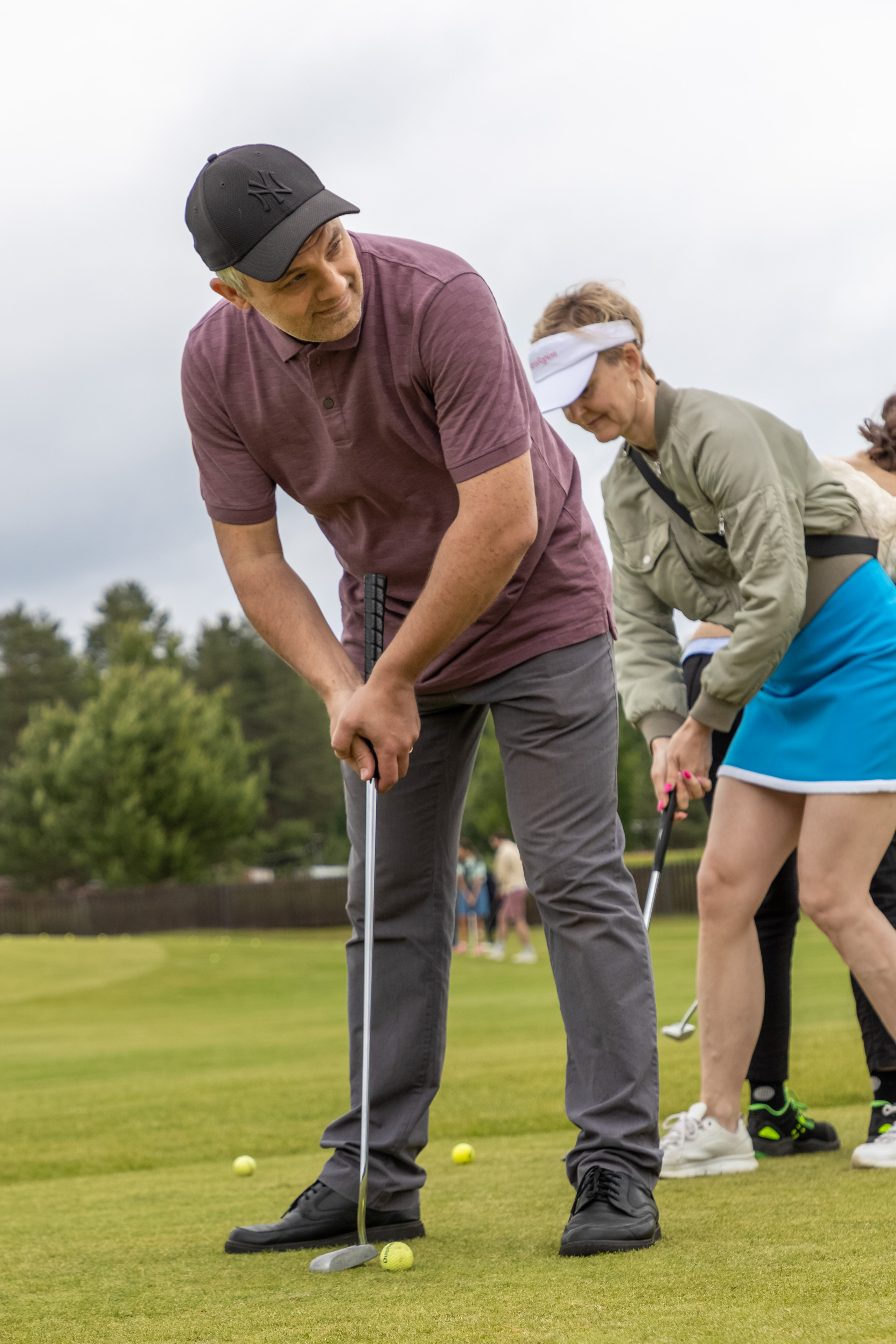 Съёмка турнира игры в гольф. Коммерческий фотограф Андрей Тремасов