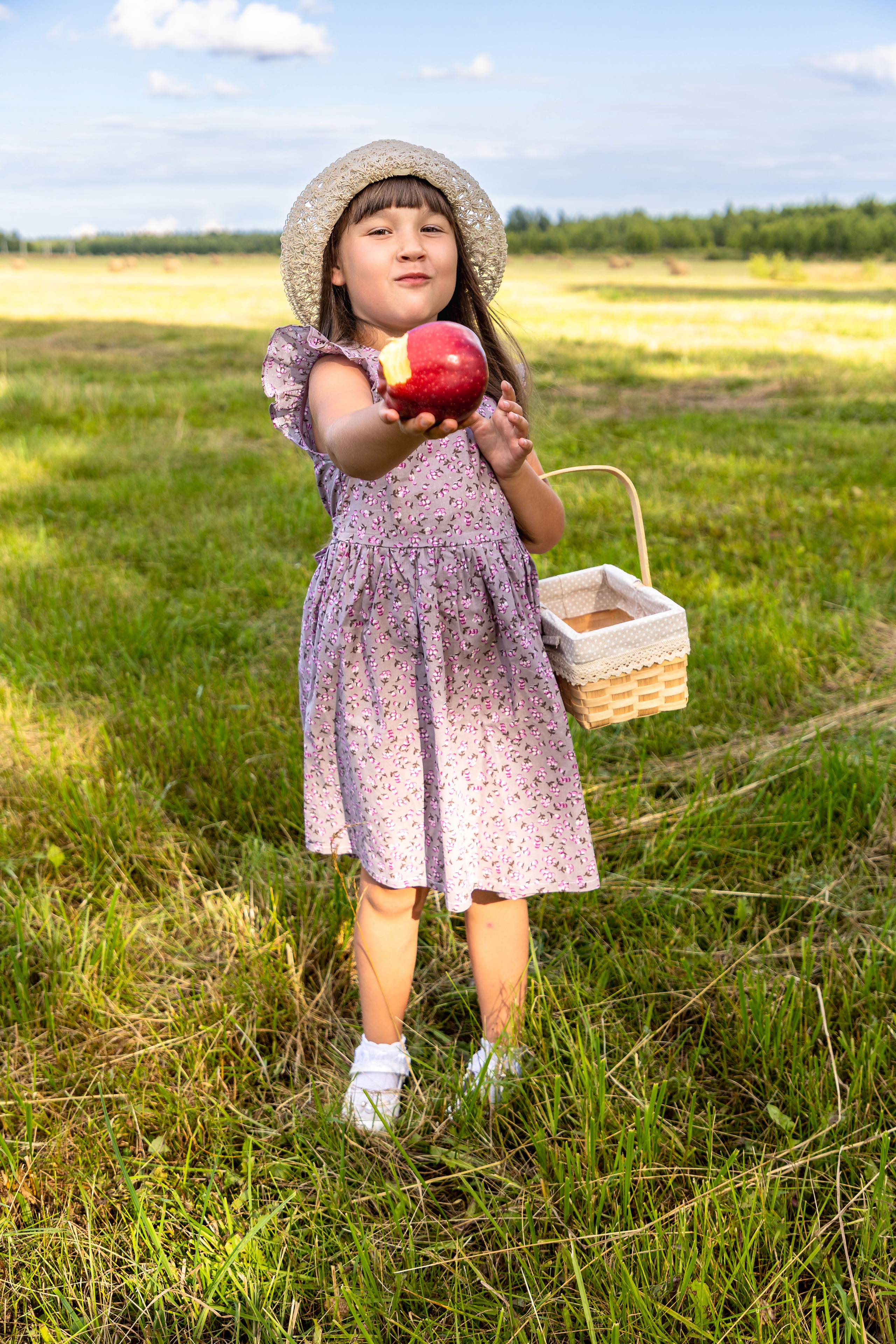 Фотосессия в поле овса. Коммерческий фотограф Андрей Тремасов