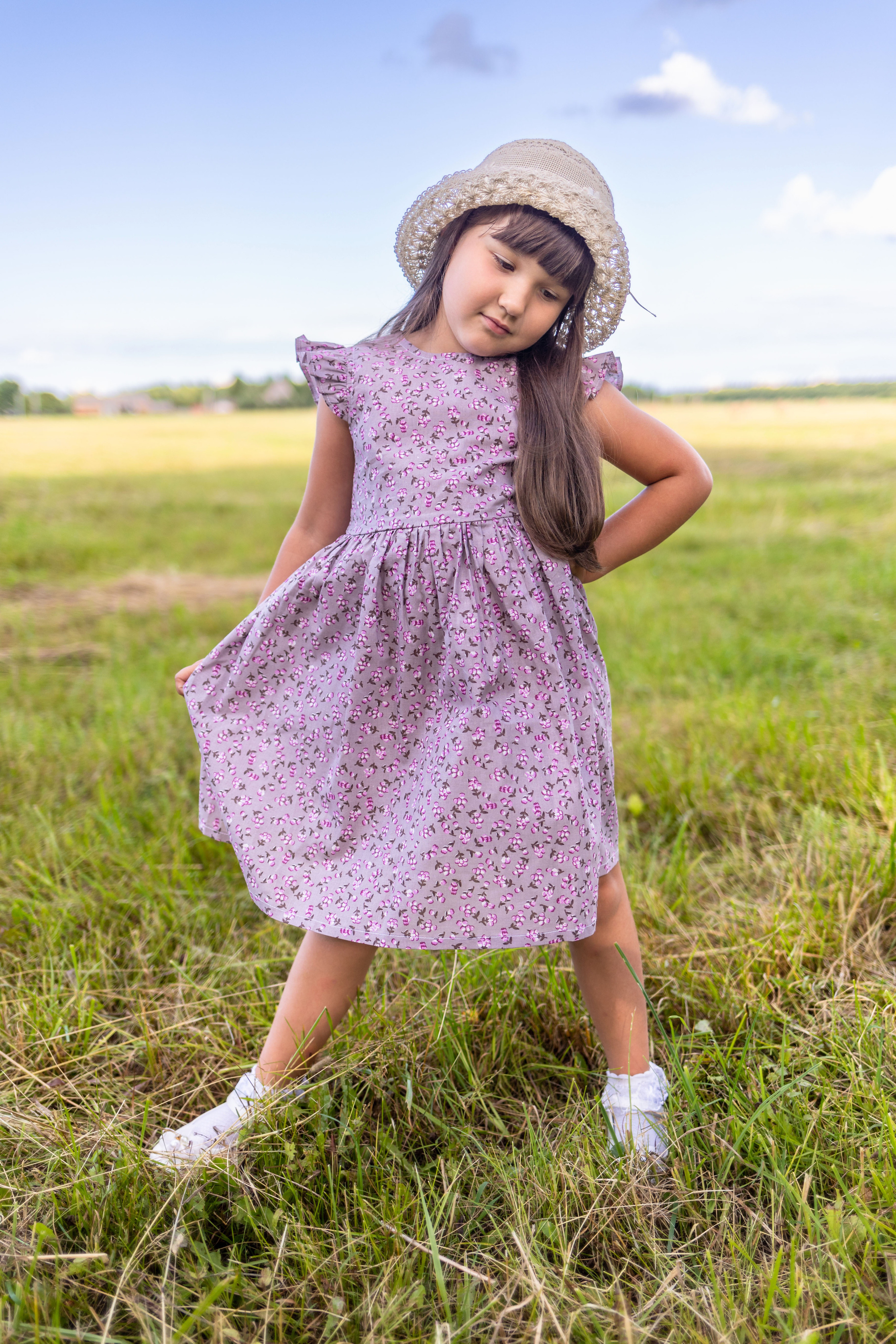 Фотосессия в поле овса. Коммерческий фотограф Андрей Тремасов