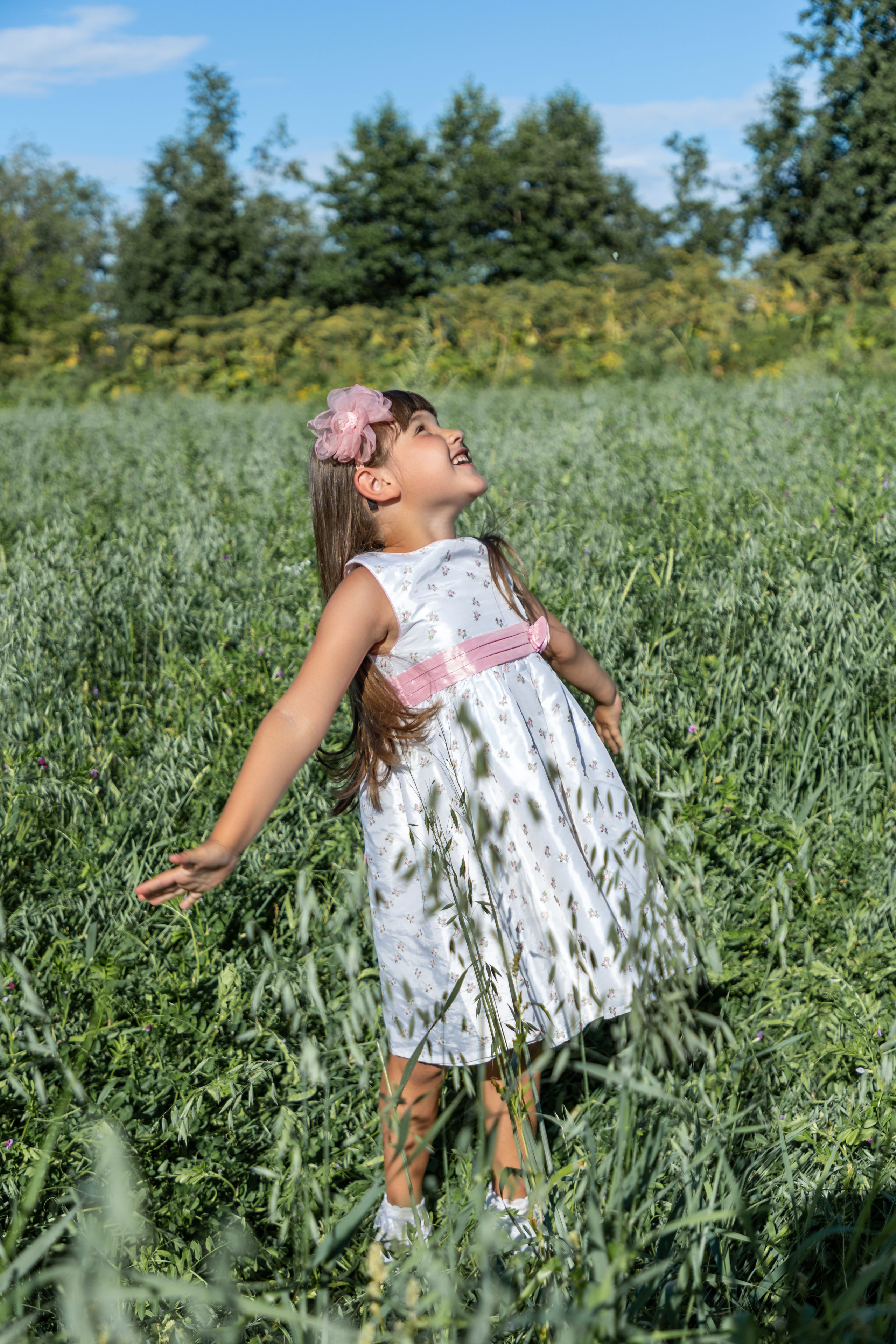 Фотосессия в поле овса. Коммерческий фотограф Андрей Тремасов