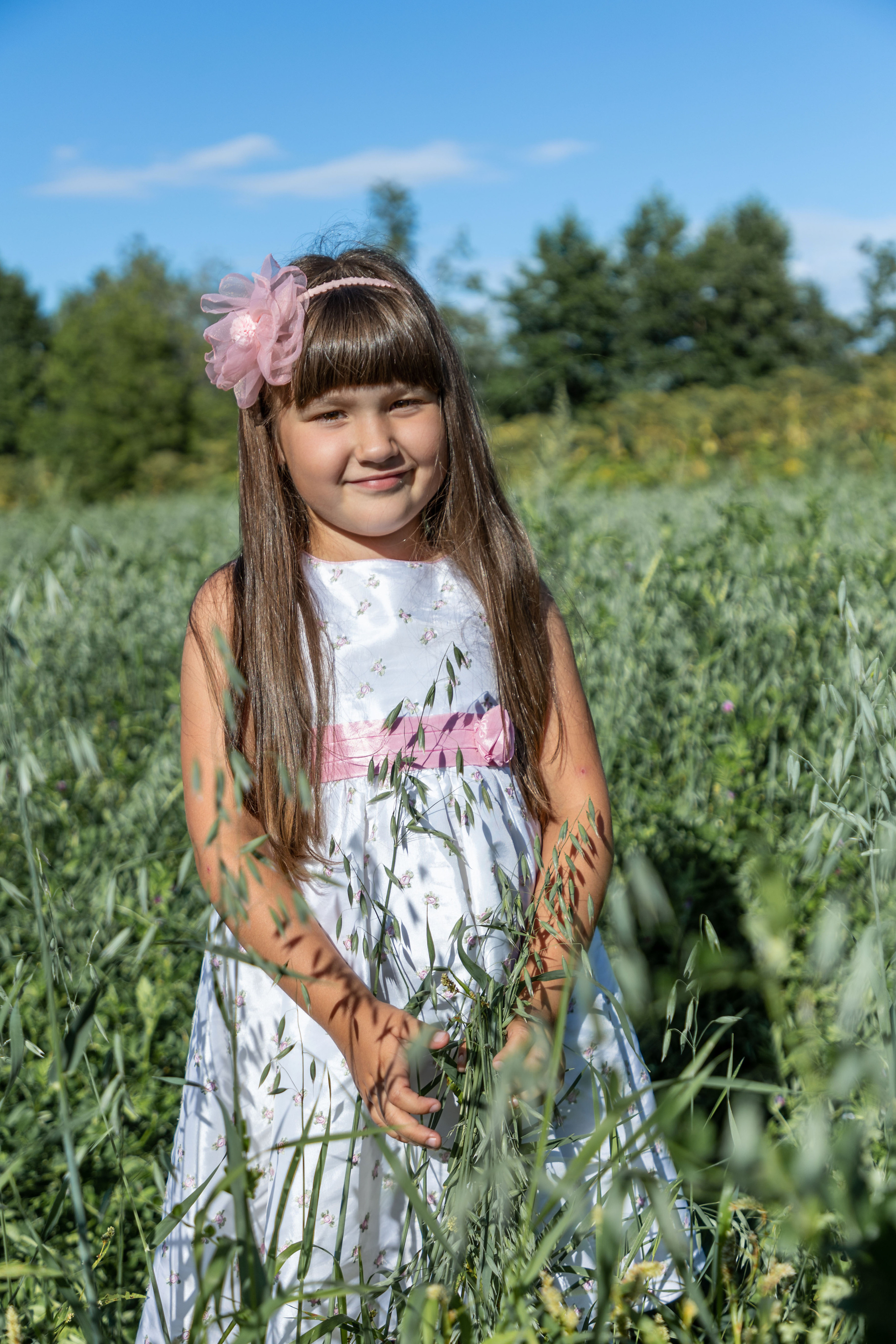 Фотосессия в поле овса. Коммерческий фотограф Андрей Тремасов