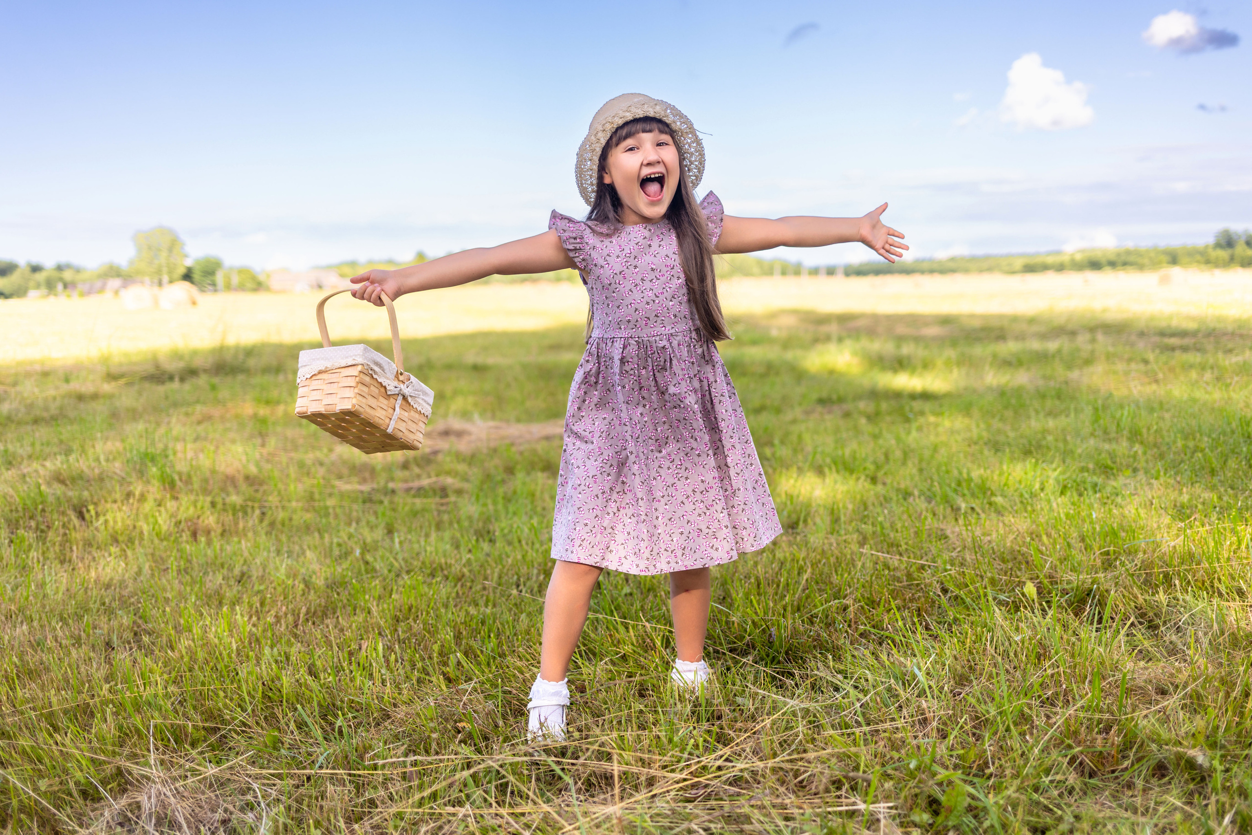 Фотосессия в поле овса. Коммерческий фотограф Андрей Тремасов