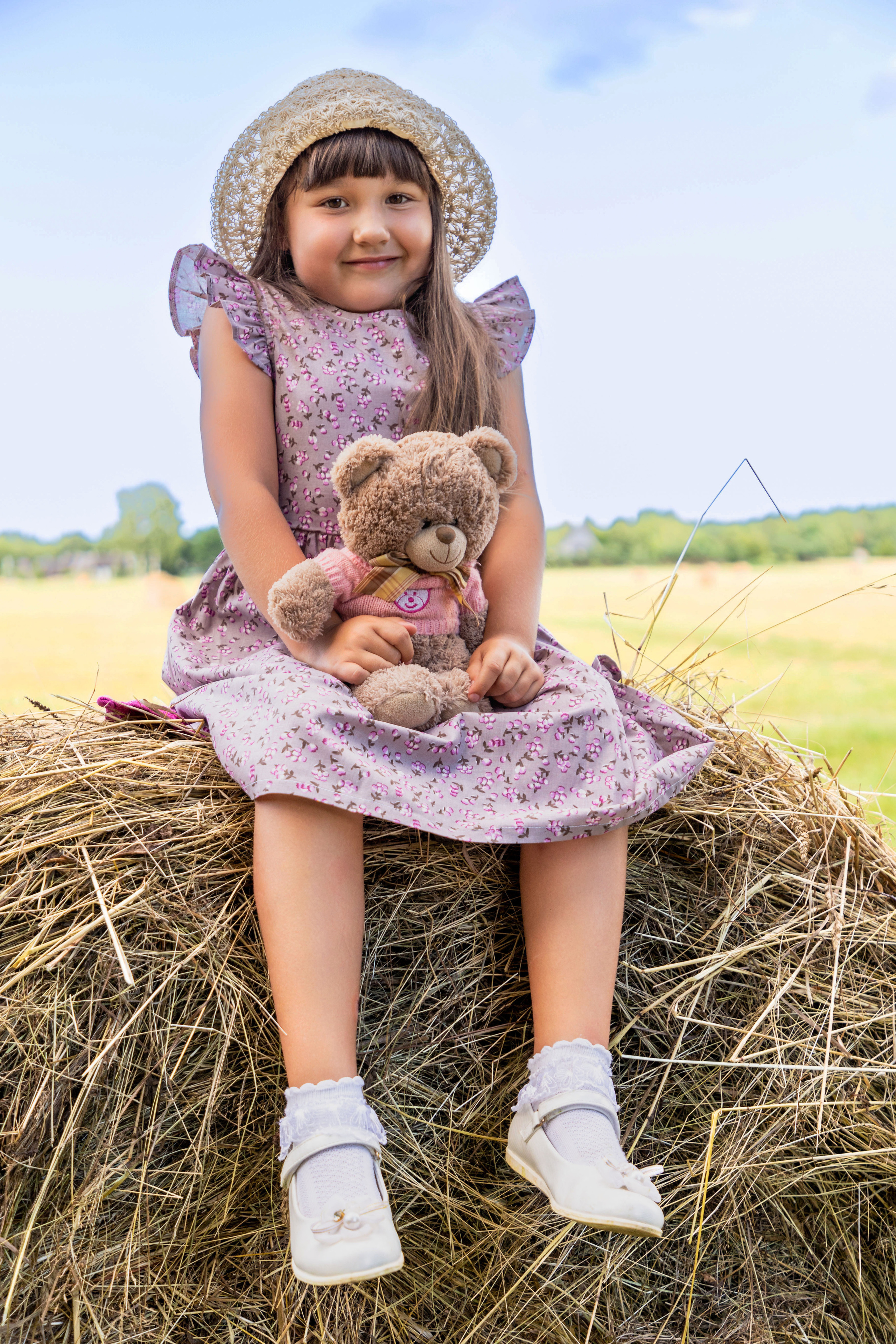 Фотосессия в поле овса. Коммерческий фотограф Андрей Тремасов