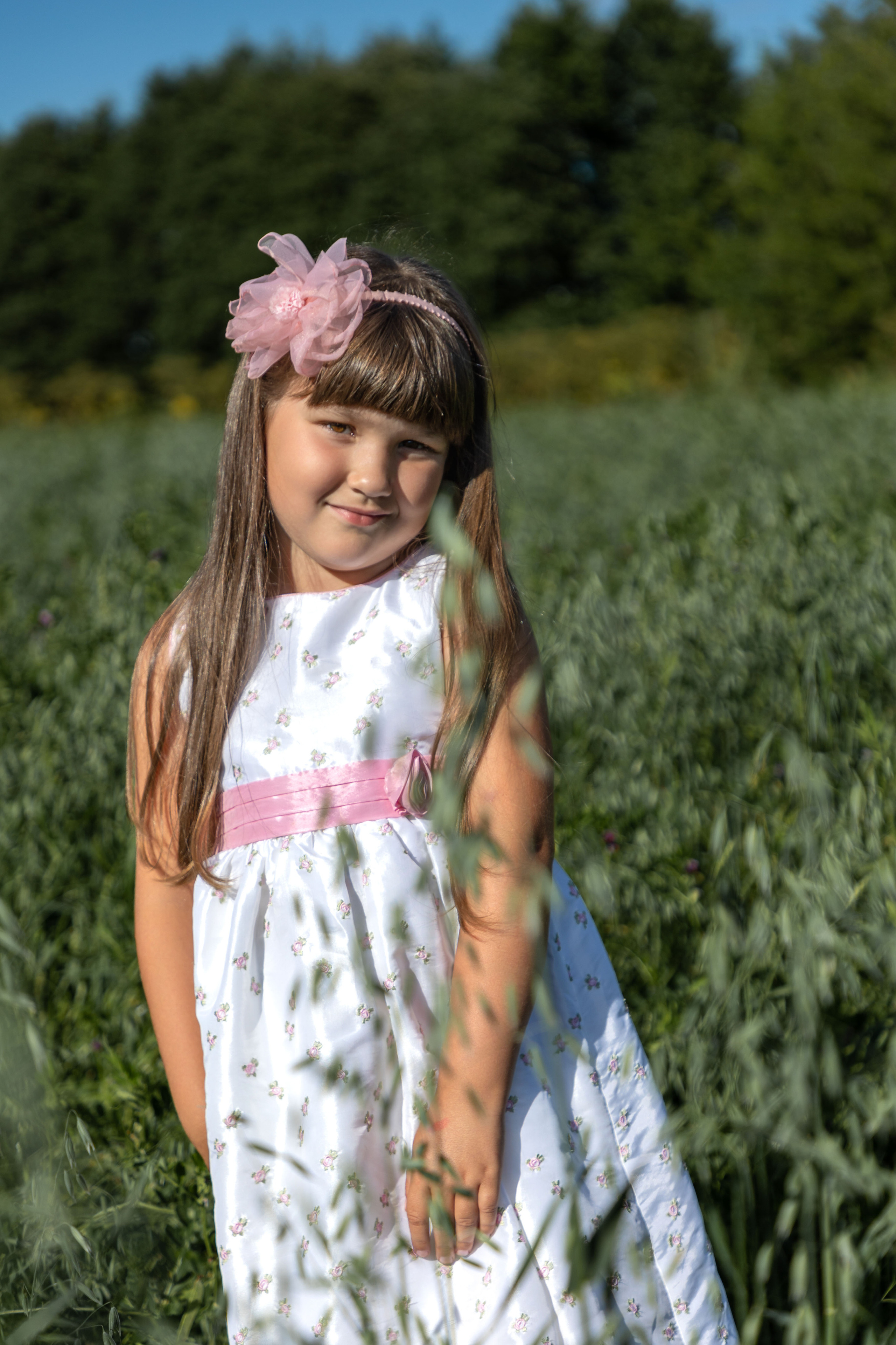 Фотосессия в поле овса. Коммерческий фотограф Андрей Тремасов