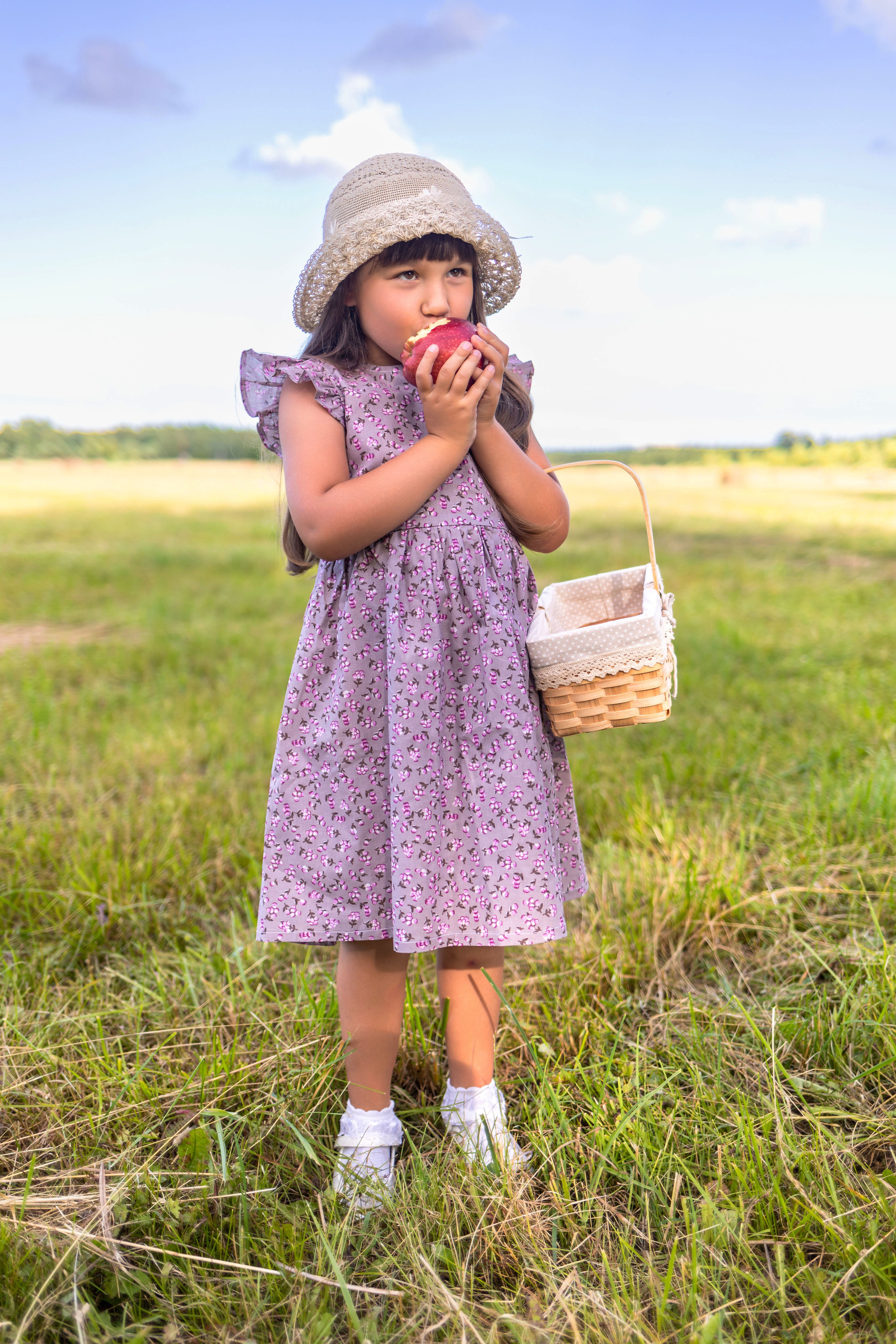 Фотосессия в поле овса. Коммерческий фотограф Андрей Тремасов