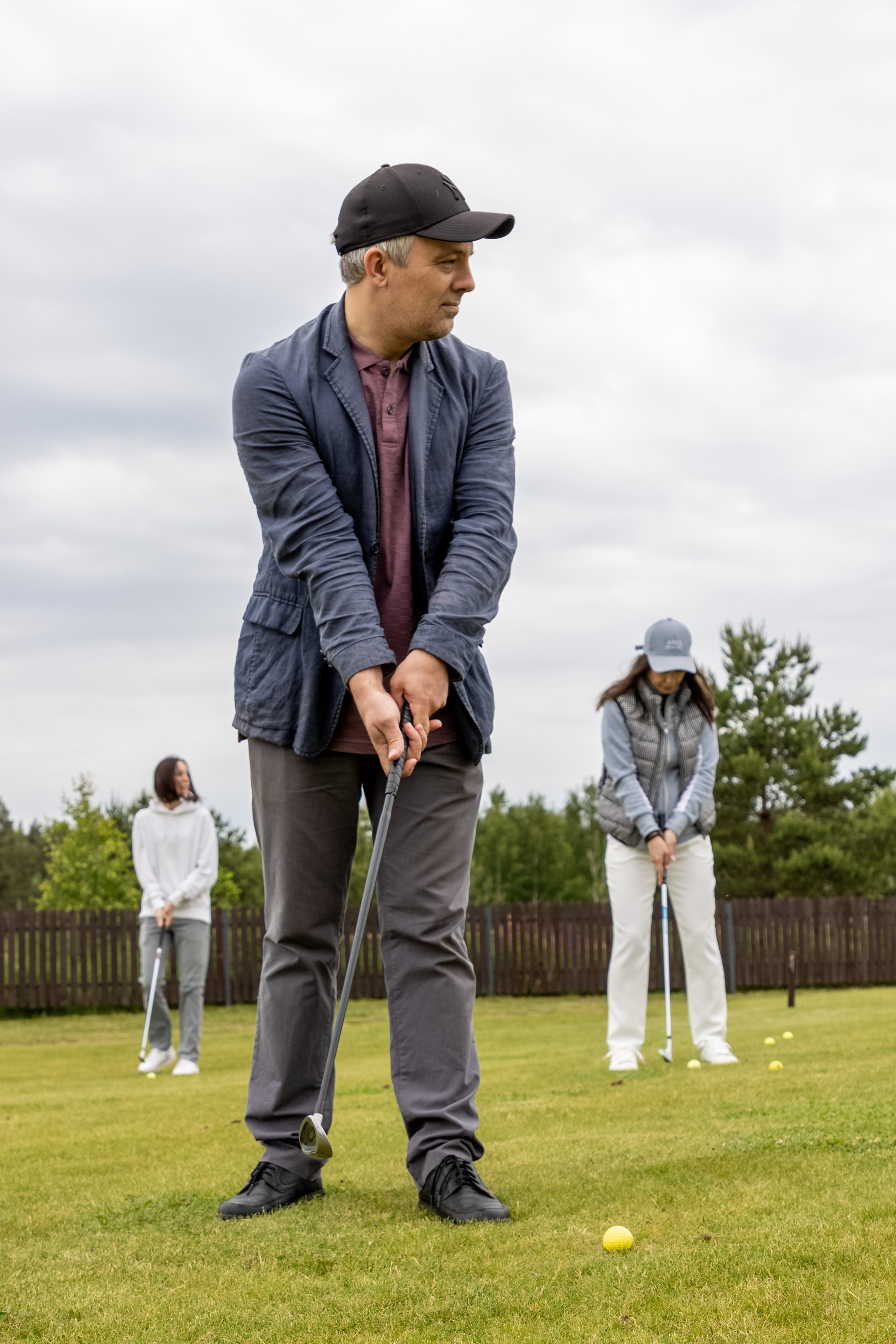 Съёмка турнира игры в гольф. Коммерческий фотограф Андрей Тремасов