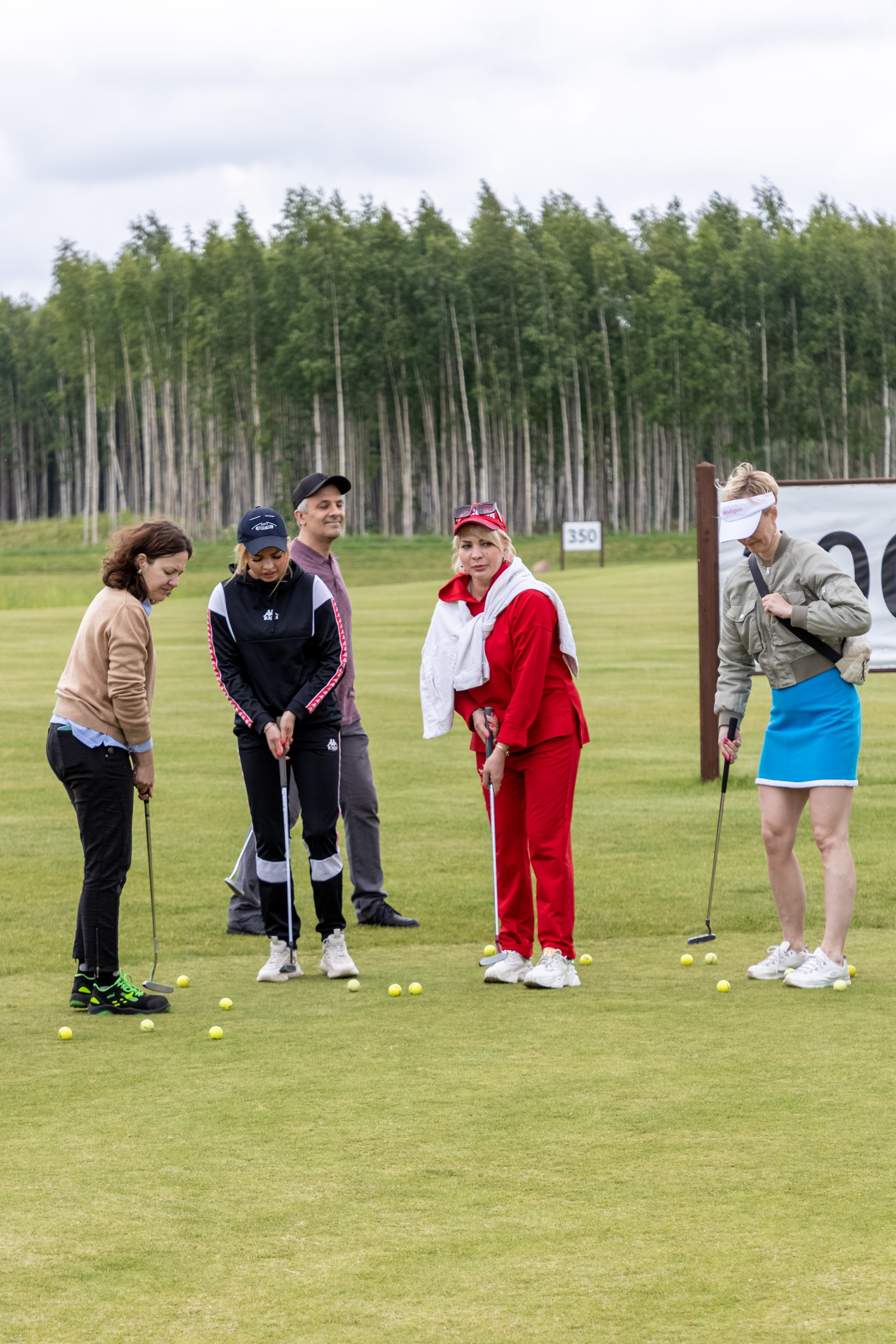 Съёмка турнира игры в гольф. Коммерческий фотограф Андрей Тремасов