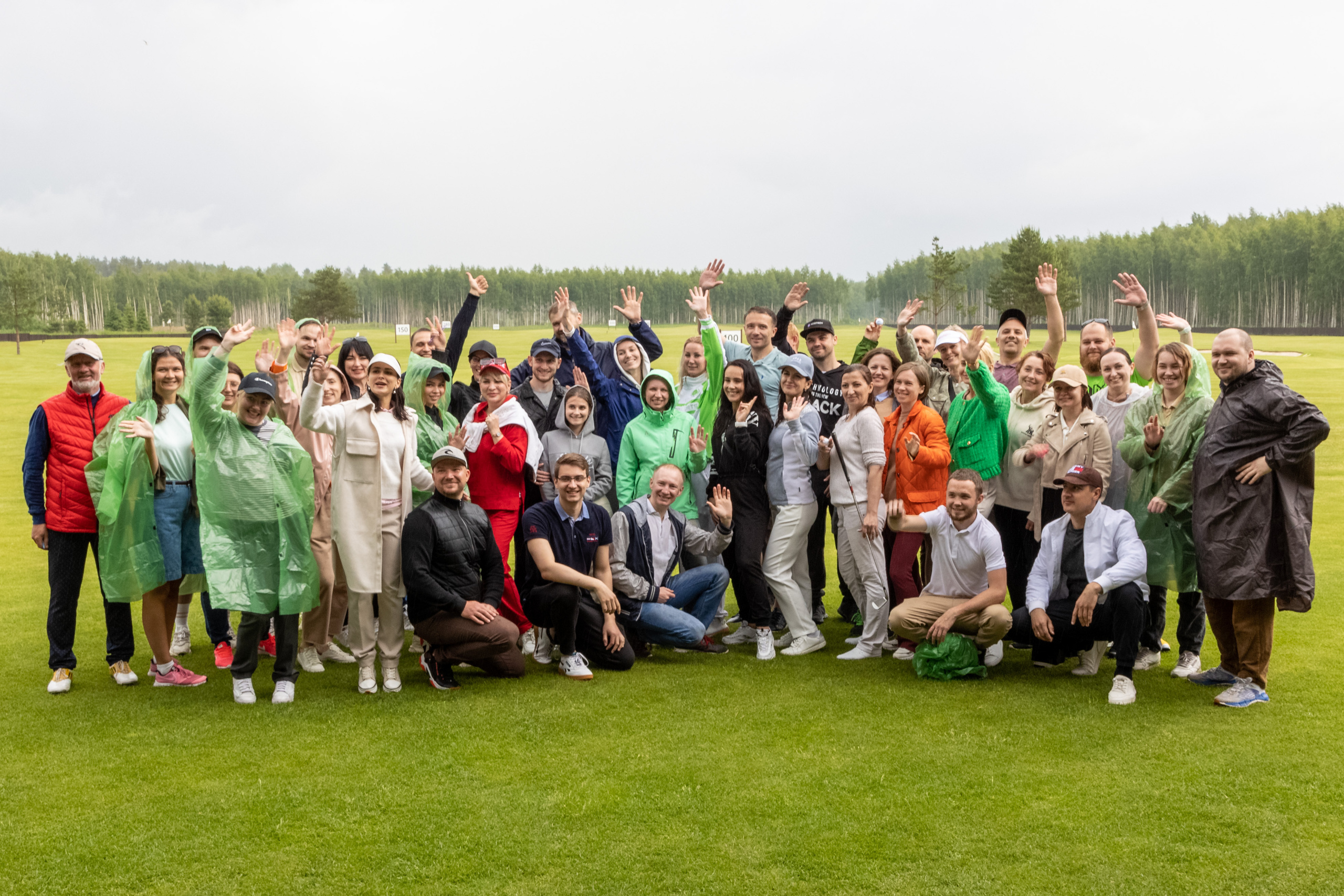Съёмка турнира игры в гольф. Коммерческий фотограф Андрей Тремасов