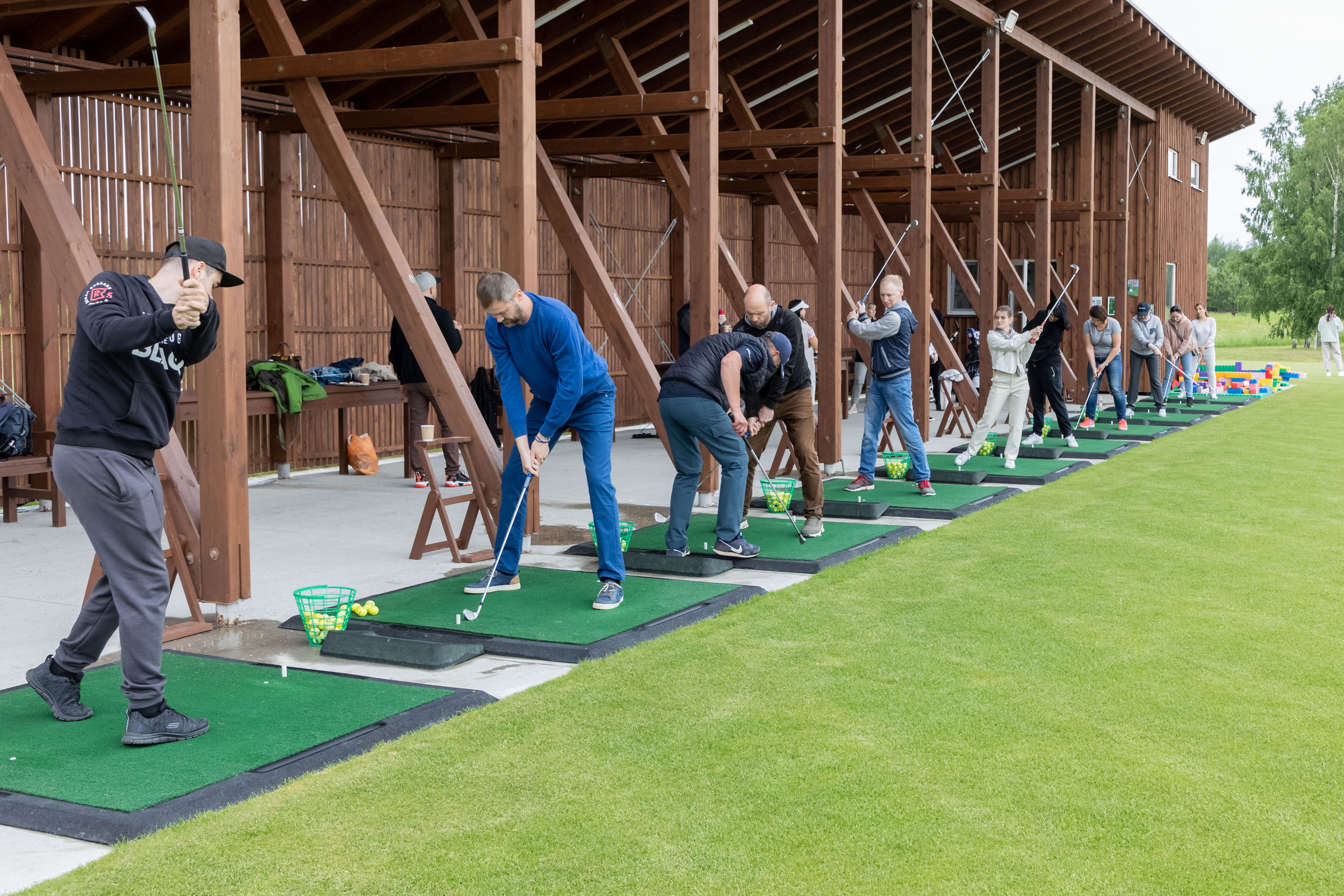Съёмка турнира игры в гольф. Коммерческий фотограф Андрей Тремасов