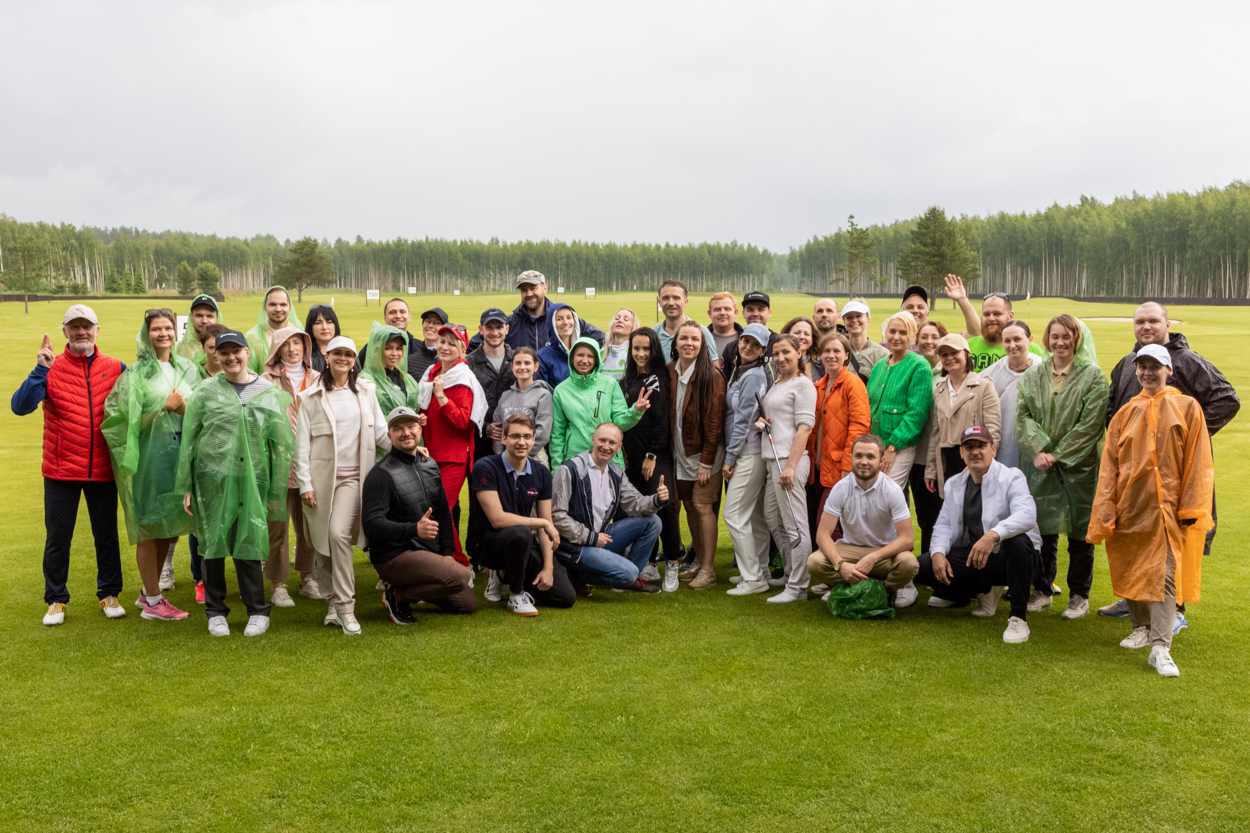 Съёмка турнира игры в гольф. Коммерческий фотограф Андрей Тремасов