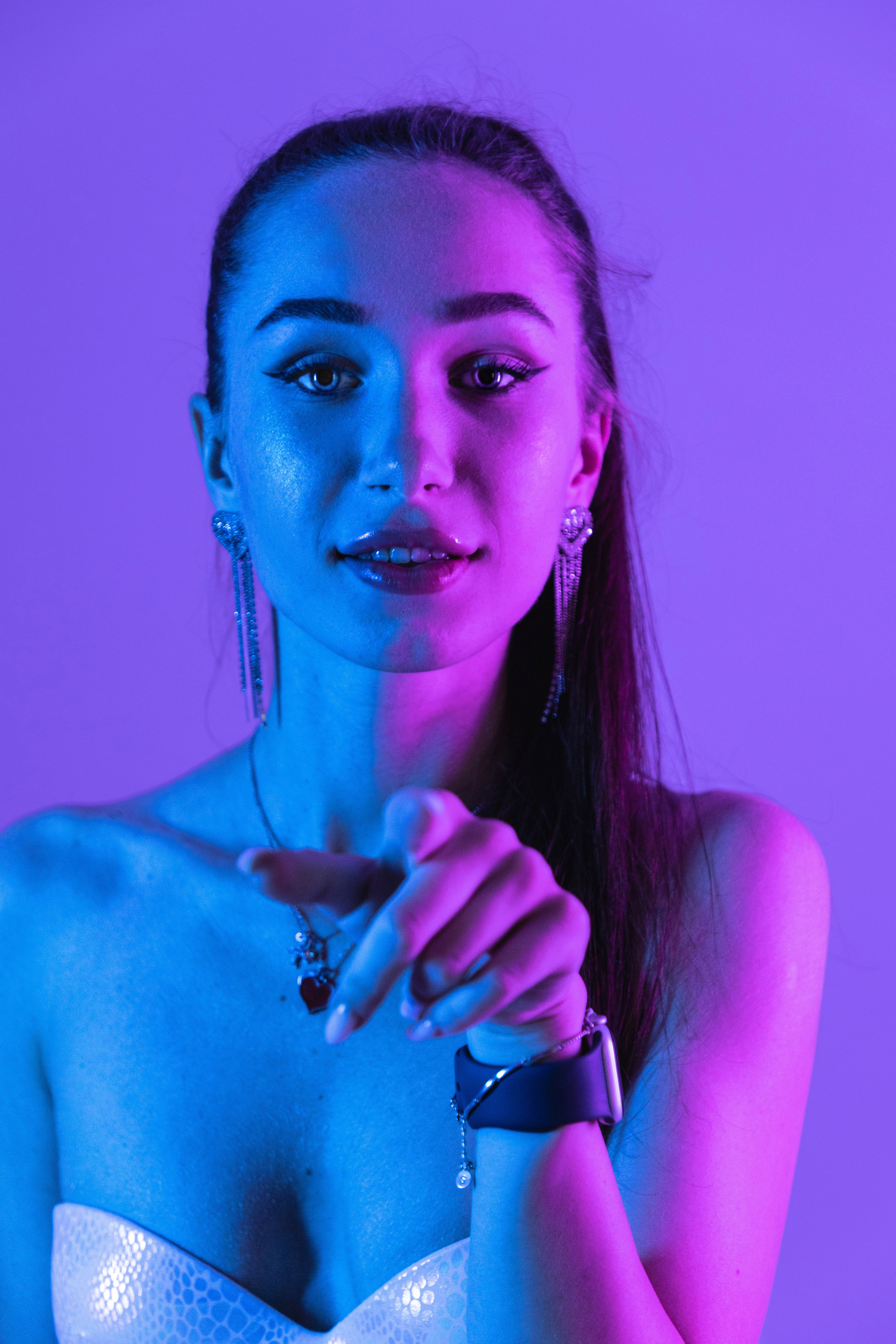 Фотосессия в белье на циклораме. Коммерческий фотограф Андрей Тремасов