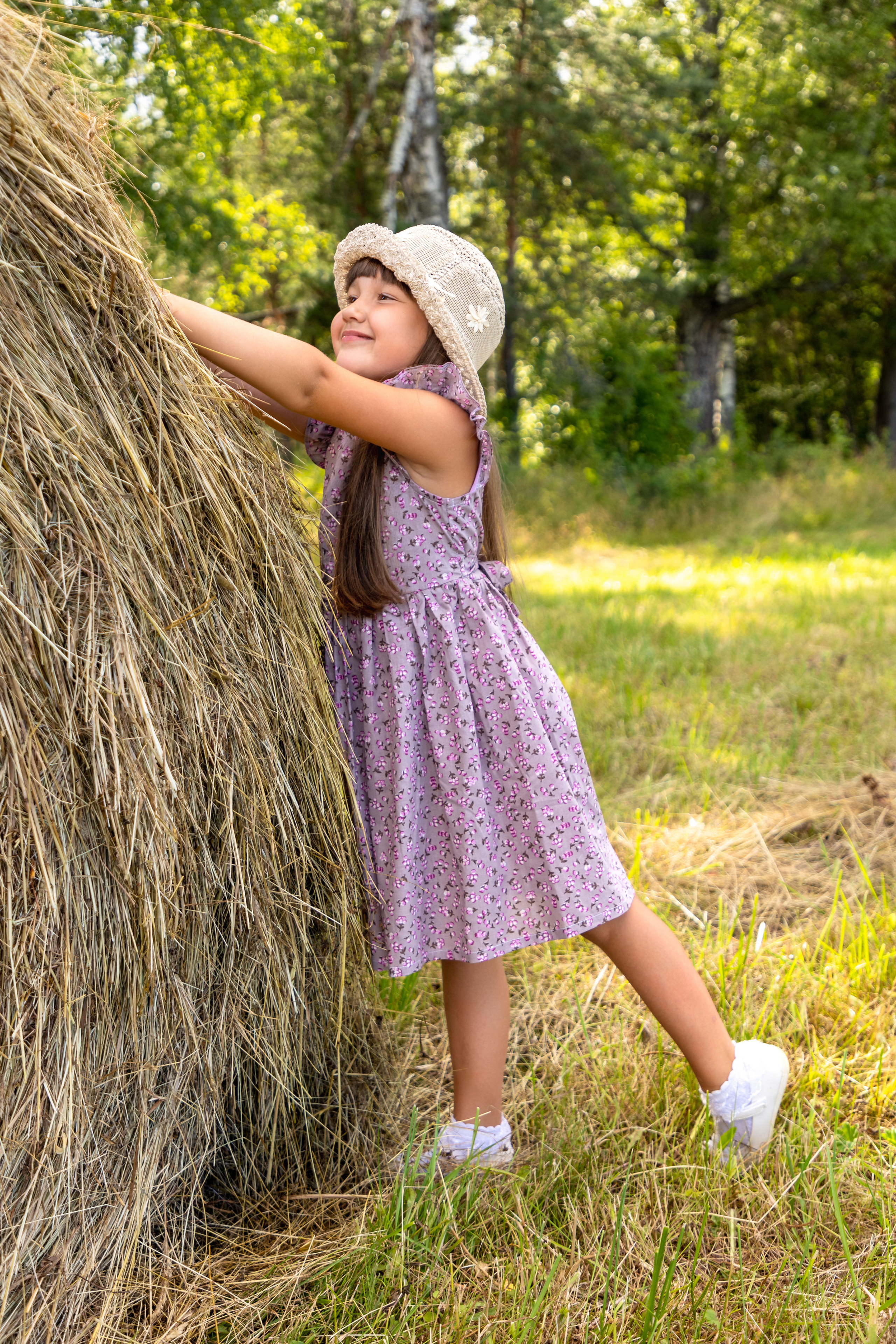 Фотосессия в поле овса. Коммерческий фотограф Андрей Тремасов