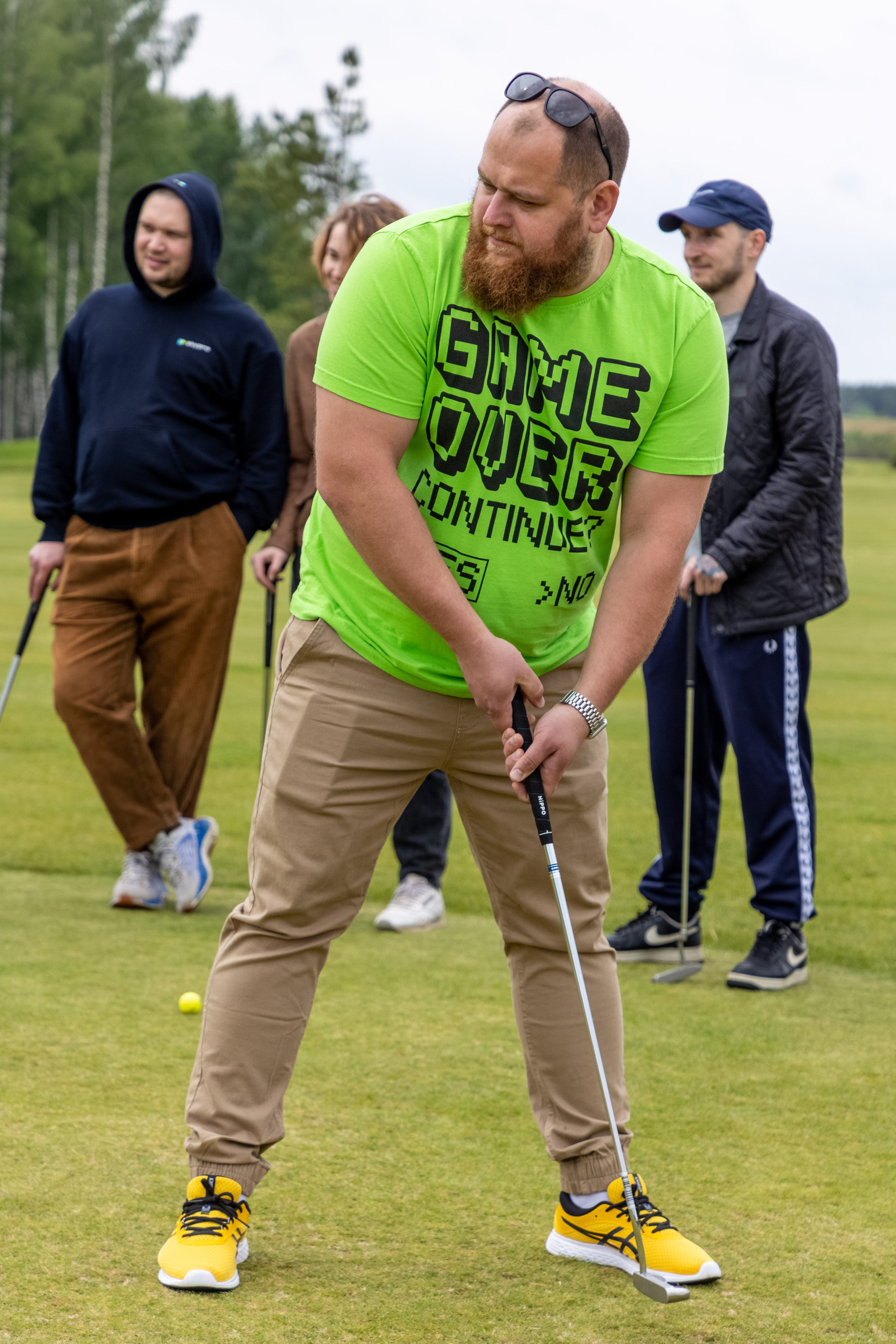 Съёмка турнира игры в гольф. Коммерческий фотограф Андрей Тремасов