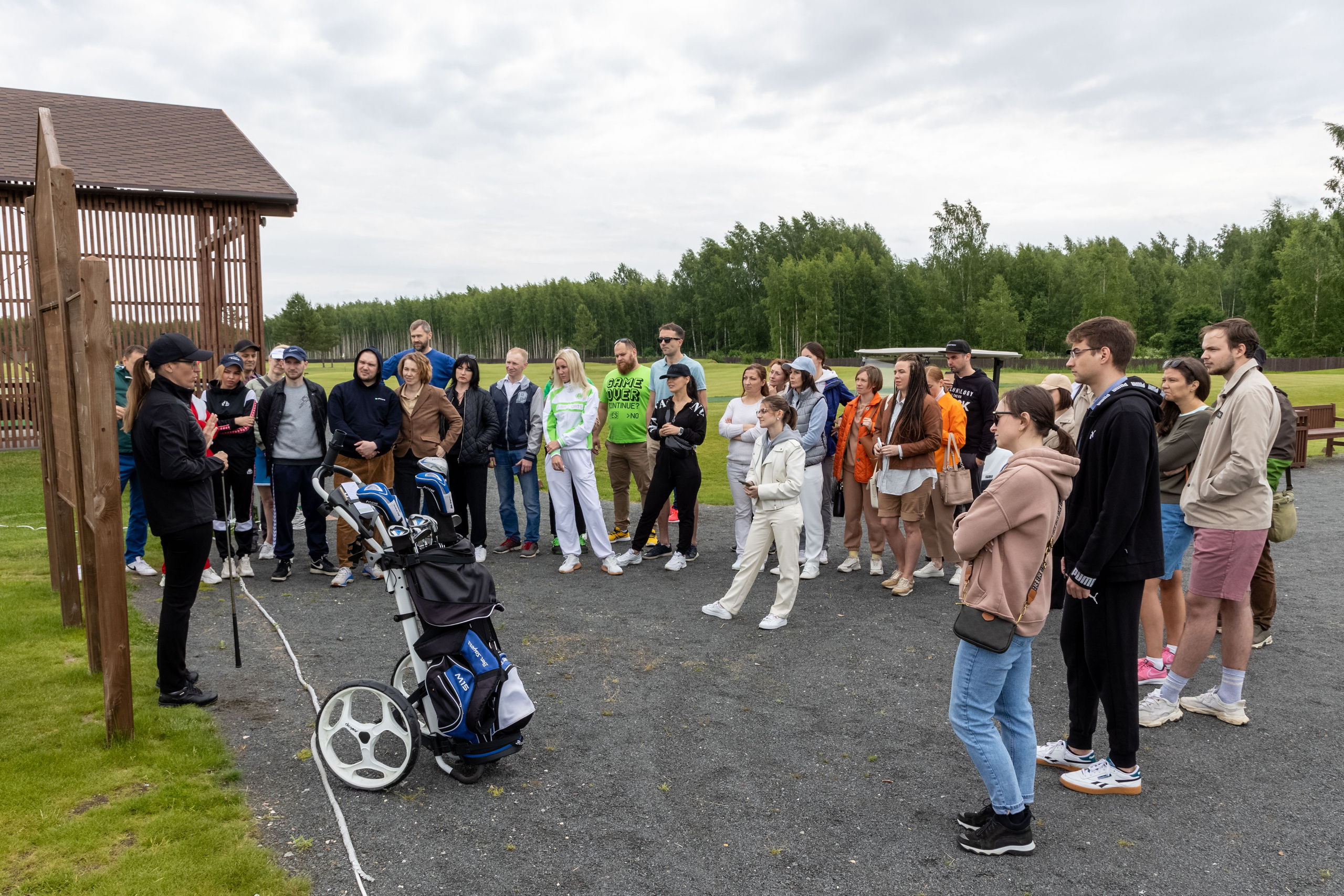 Съёмка турнира игры в гольф. Коммерческий фотограф Андрей Тремасов