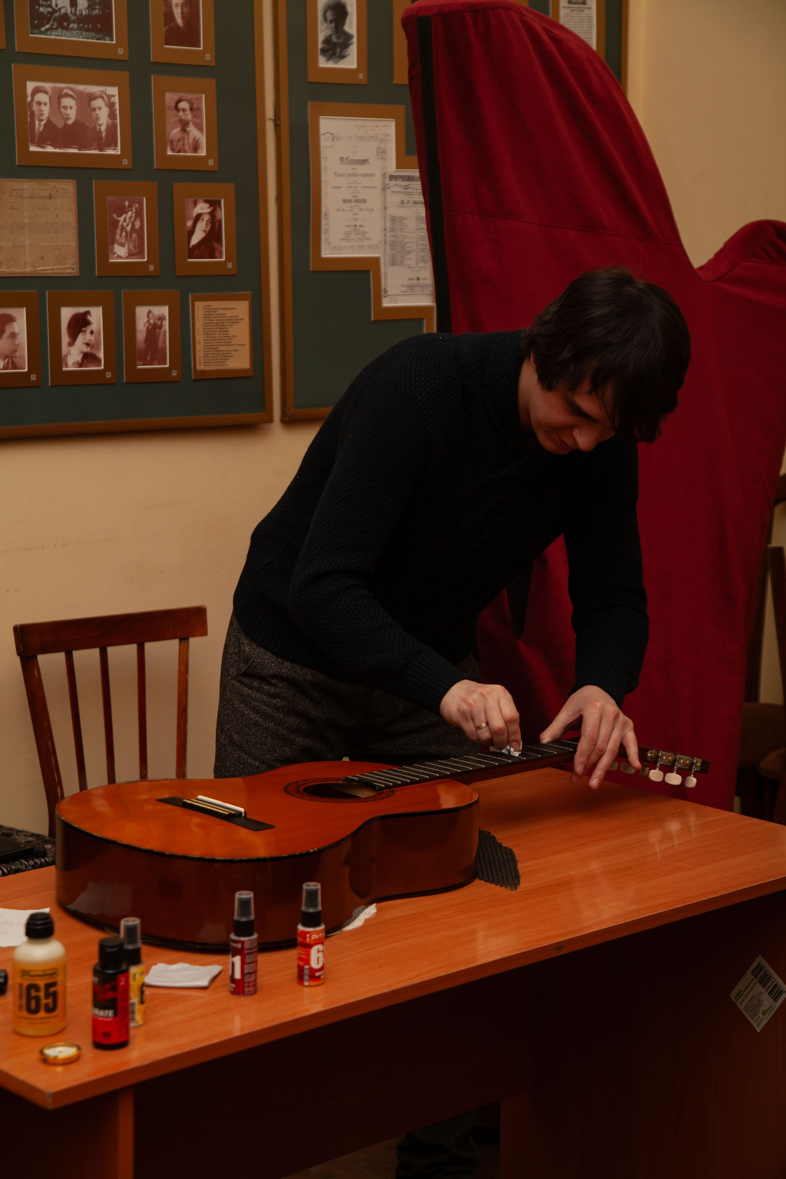 Мастер-класс по уходу за щипковыми инструментами. 04.01.24. Профессиональное фото в Казани: от идеи до результата. Фотограф Яна Мур